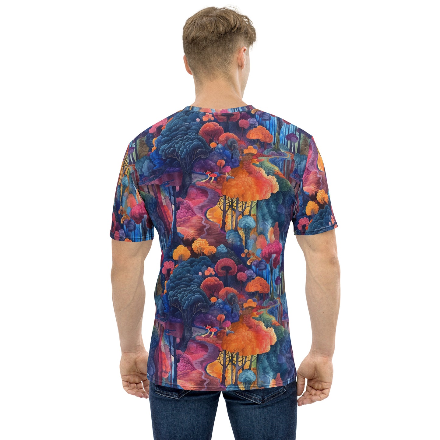 Watercolor Woods Men's T-shirt