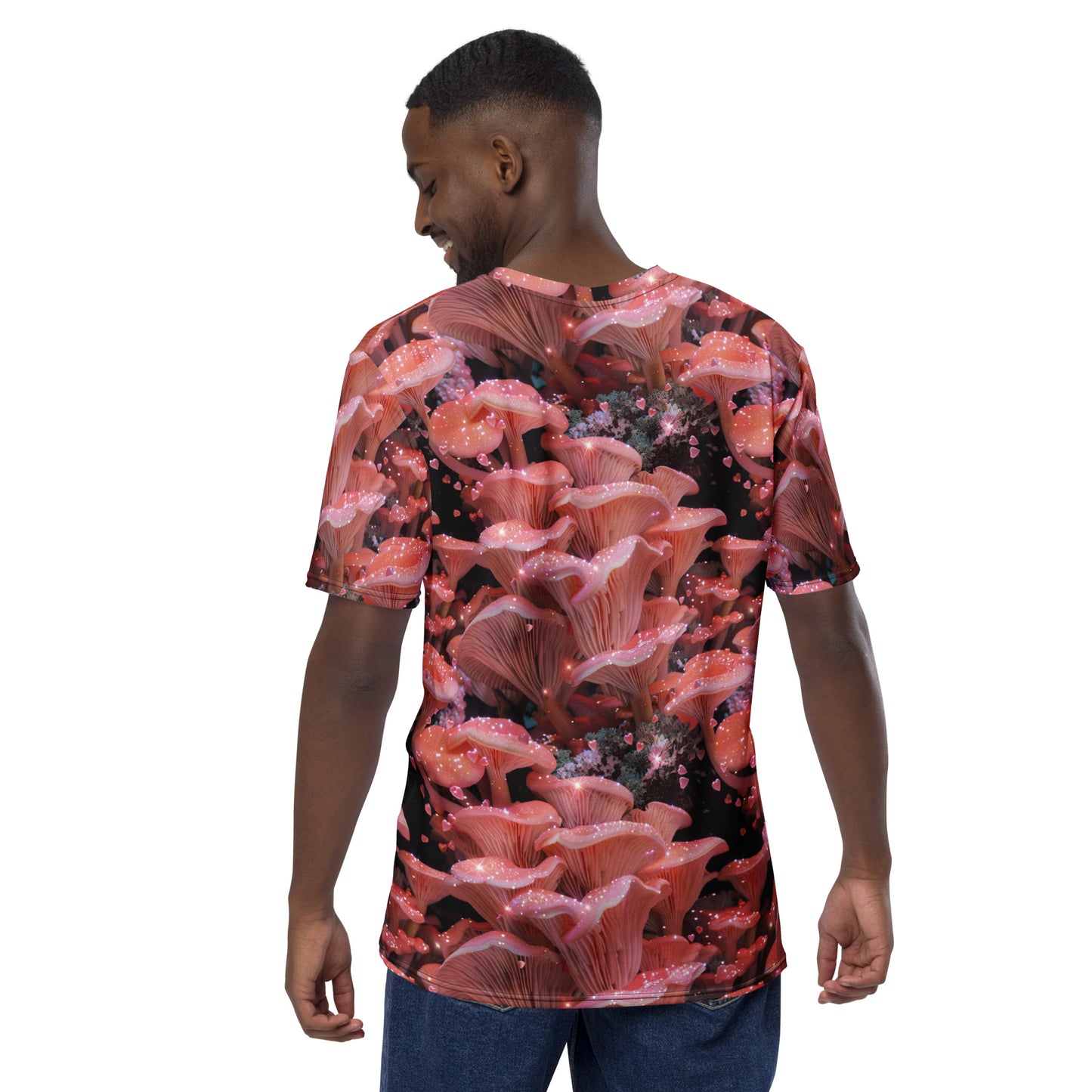 Pink Oyster Mushroom Men's T-shirt