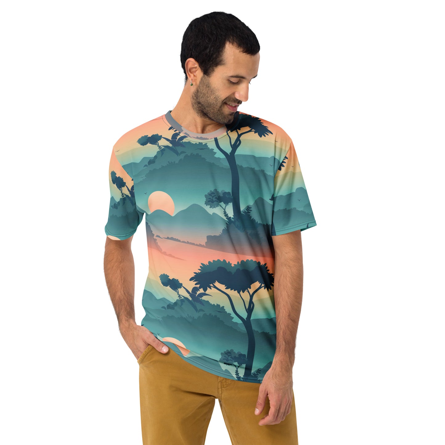 Safari Sunrise Men's T-shirt
