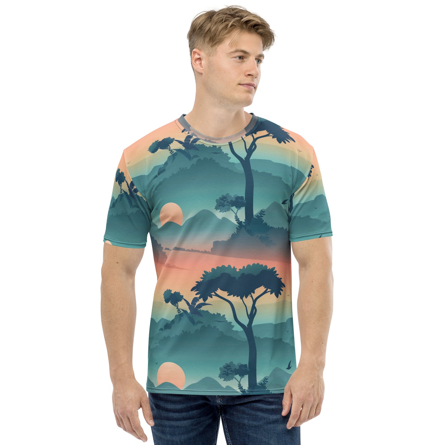 Safari Sunrise Men's T-shirt