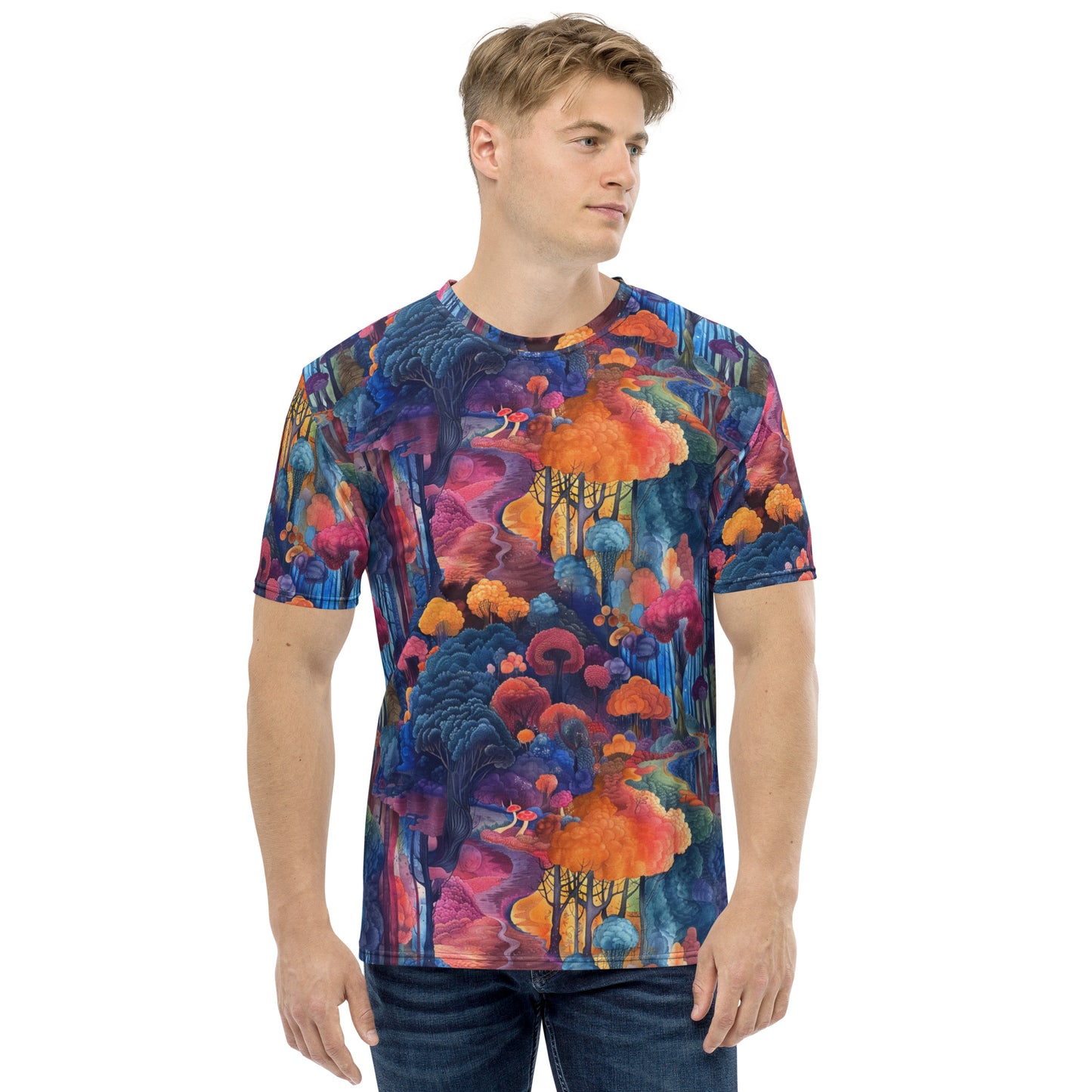 Watercolor Woods Men's T-shirt