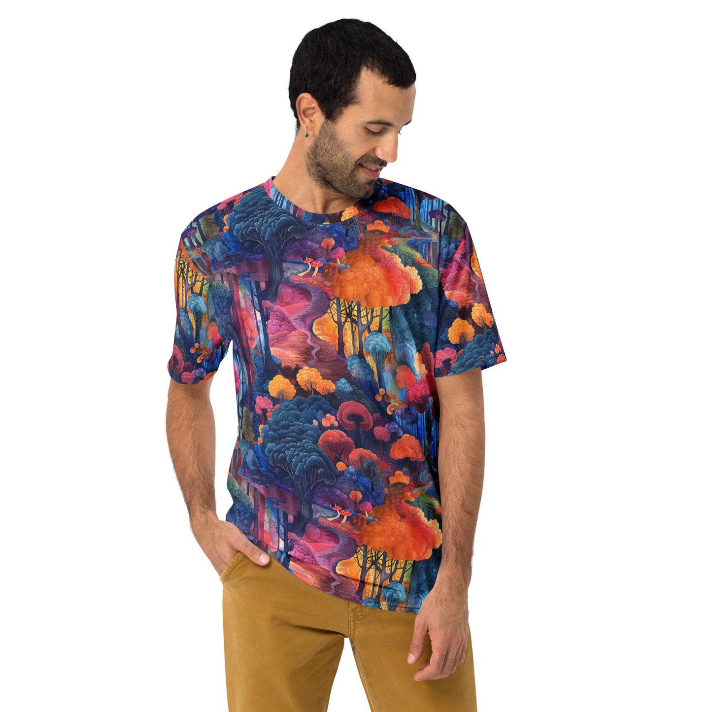 Watercolor Woods Men's T-shirt