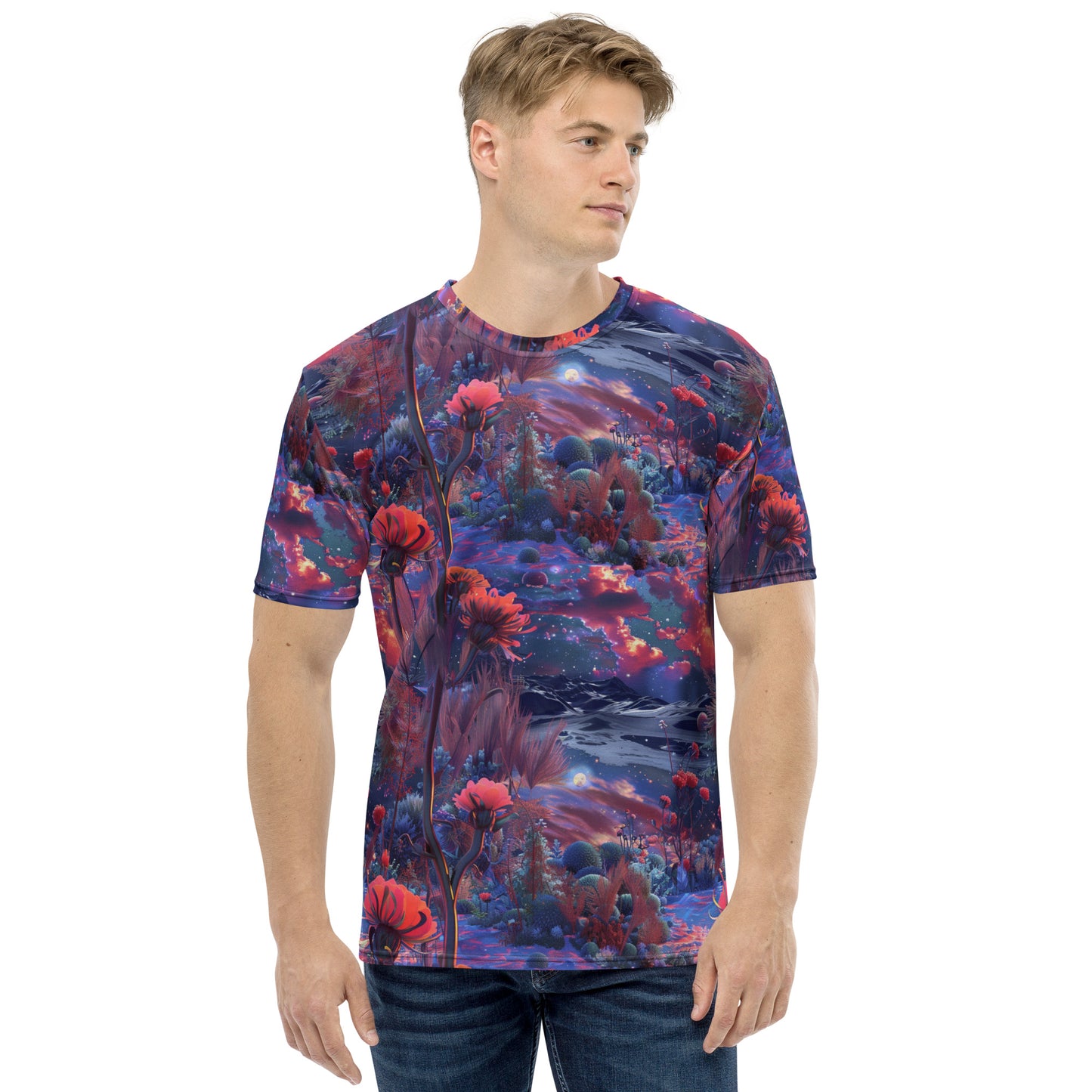 Lunar Poppies Men's T-shirt