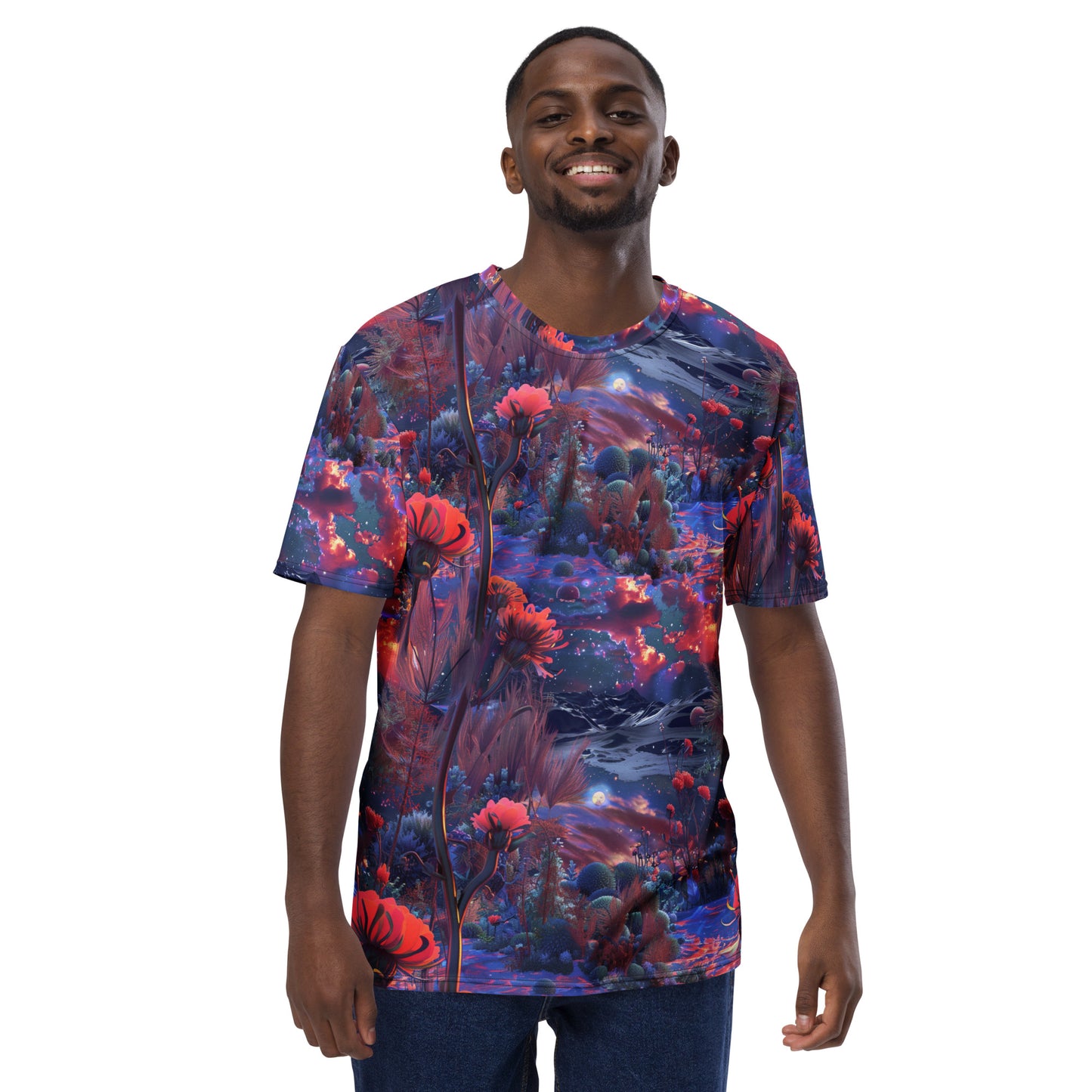 Lunar Poppies Men's T-shirt