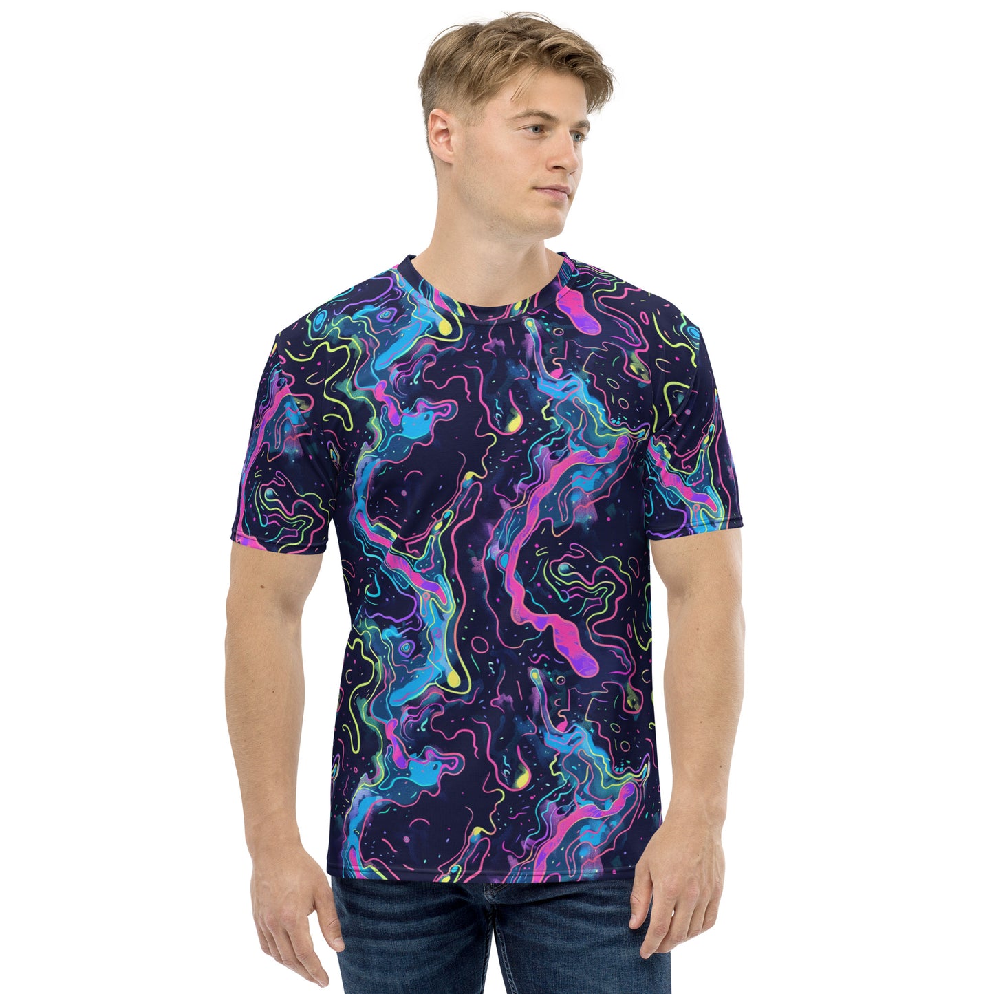 Neon Aurora Men's T-shirt