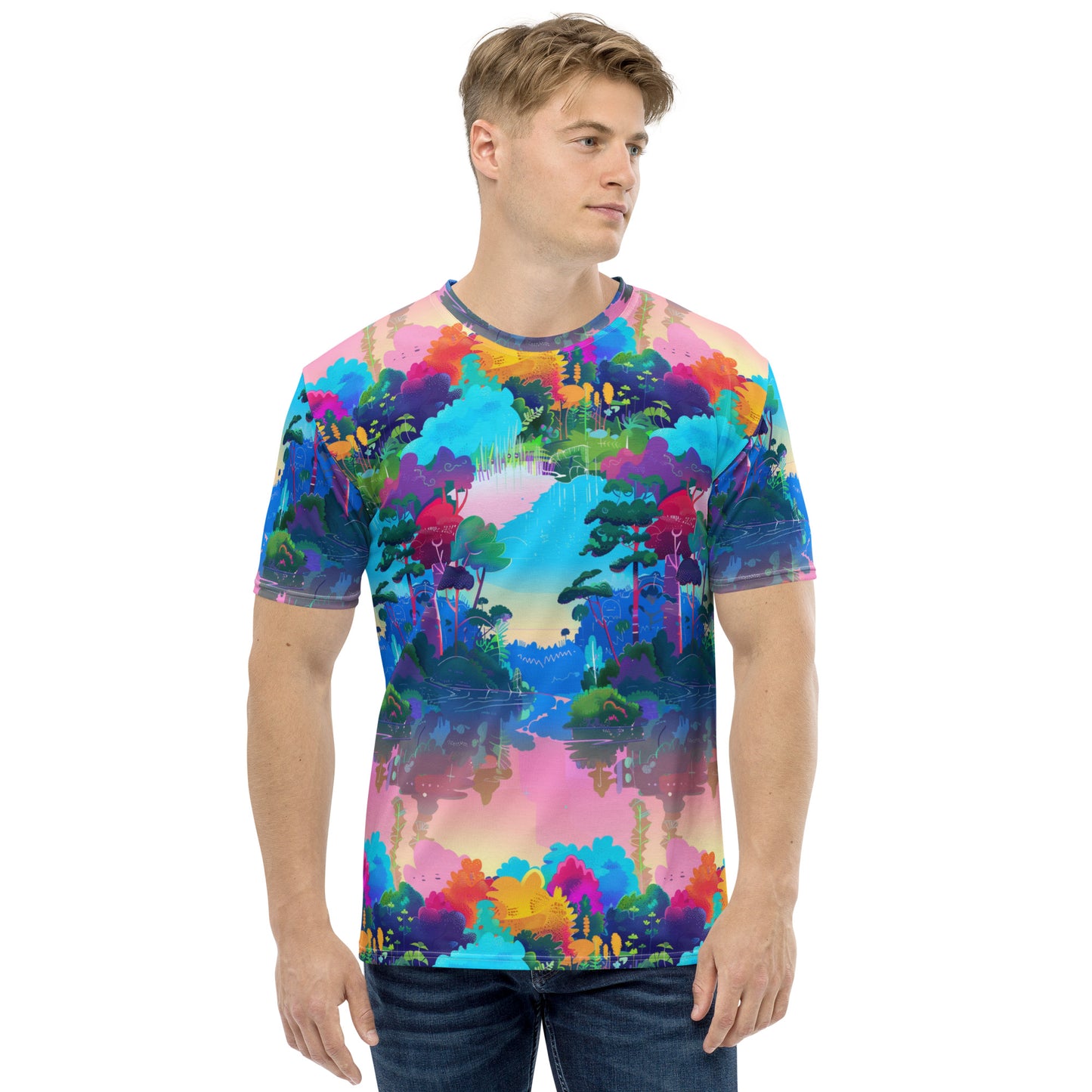 Down by the Lake Men's t-shirt