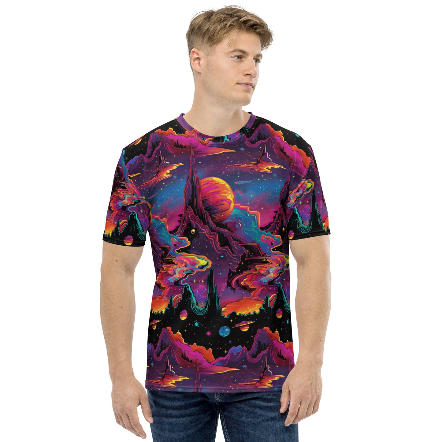 Crimson Cosmos Men's t-shirt