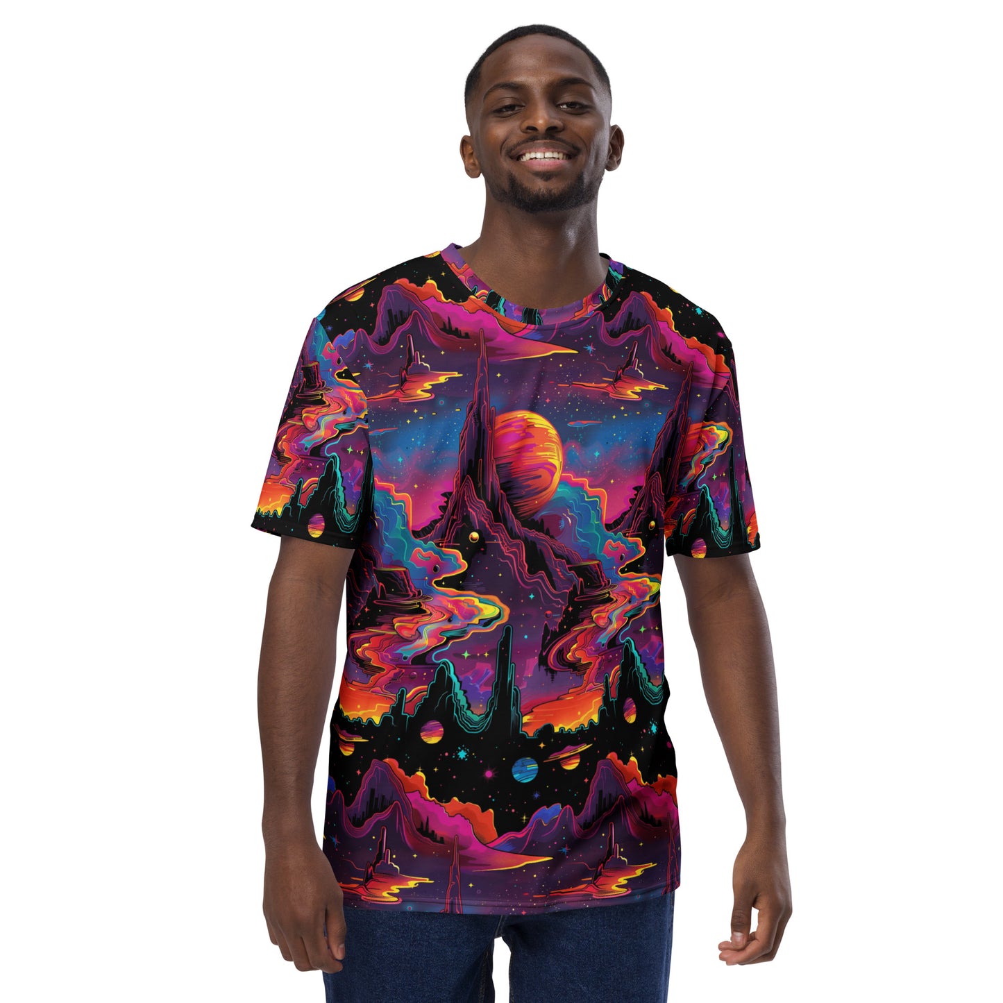 Crimson Cosmos Men's t-shirt