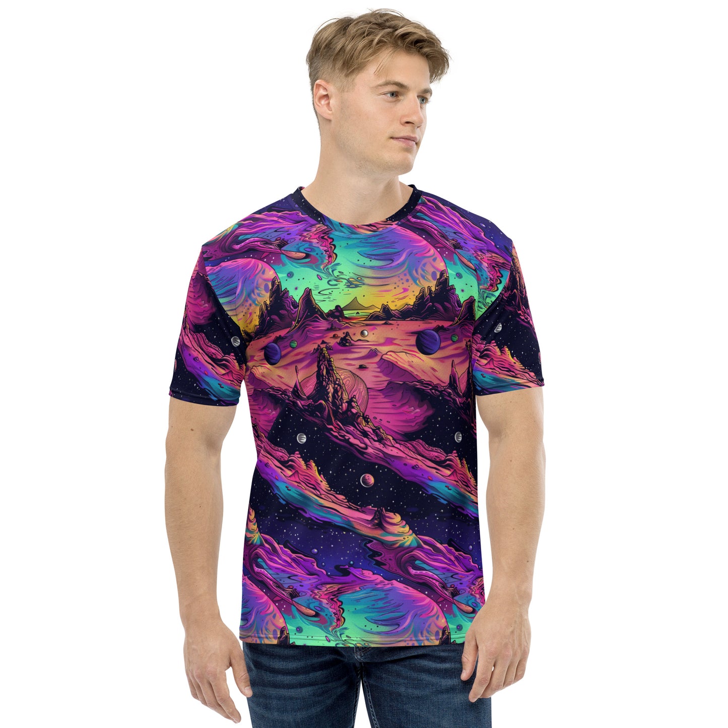 Fluorescent Moon Men's t-shirt