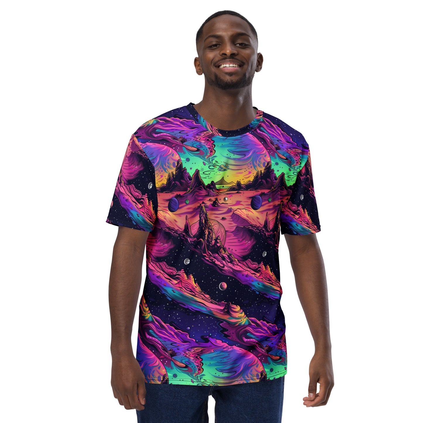 Fluorescent Moon Men's t-shirt