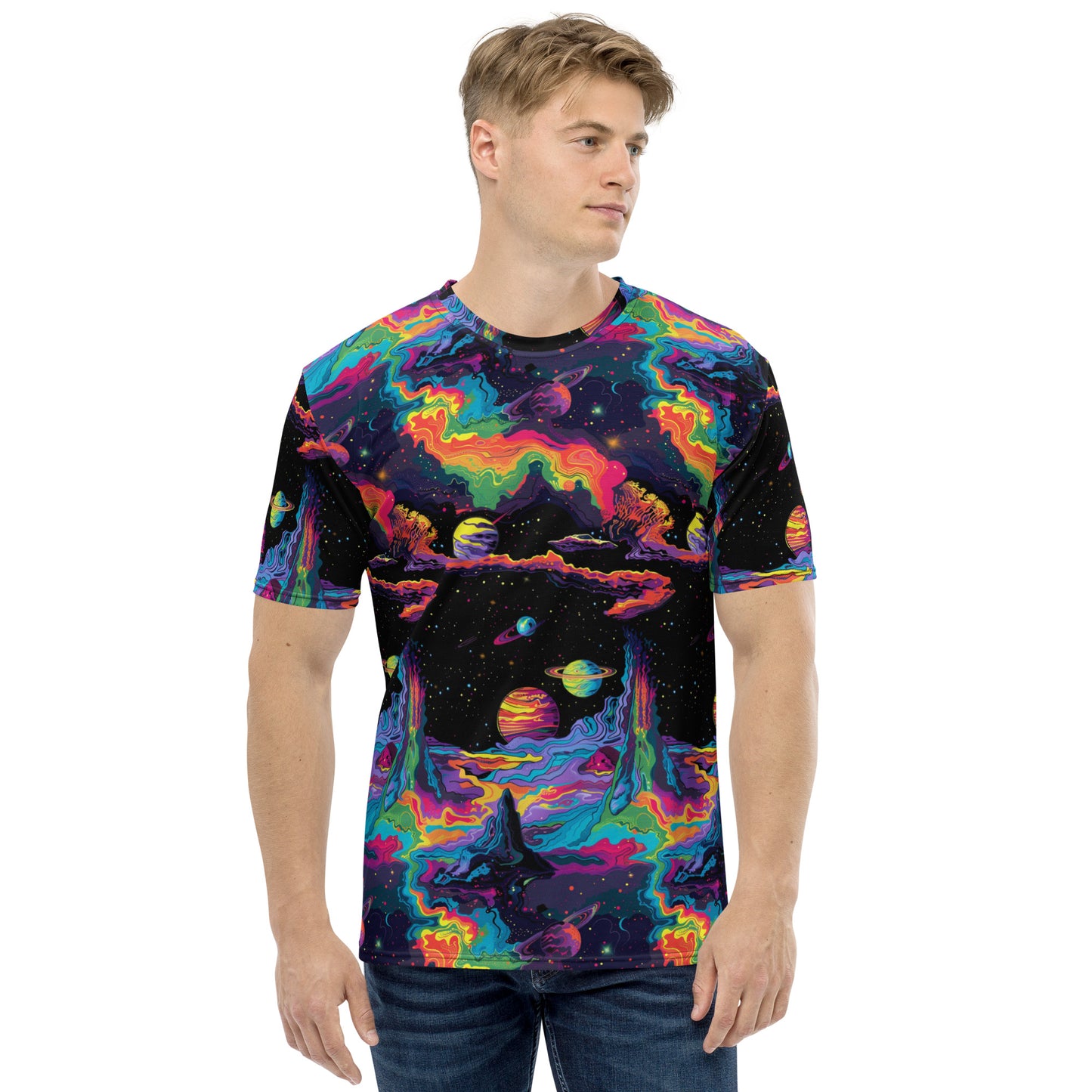 Space Rainbow Men's t-shirt