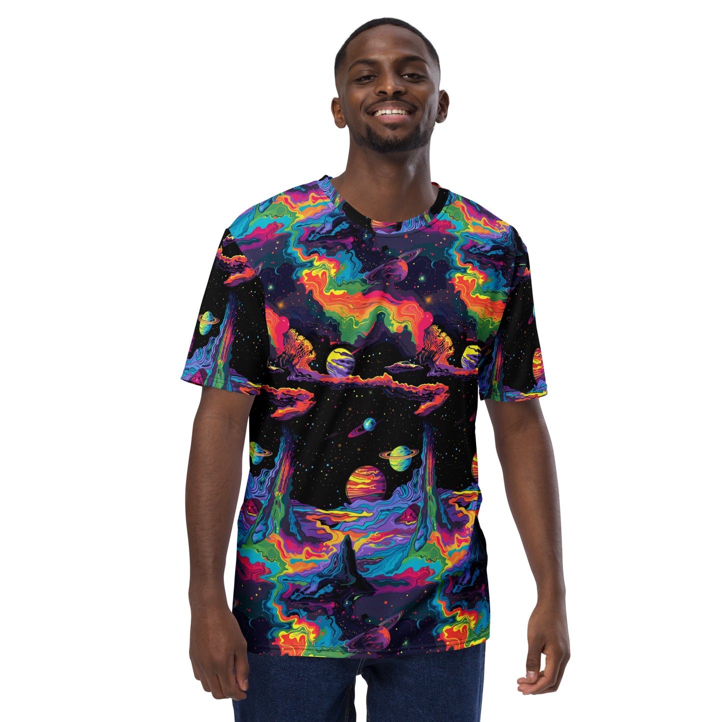 Space Rainbow Men's t-shirt