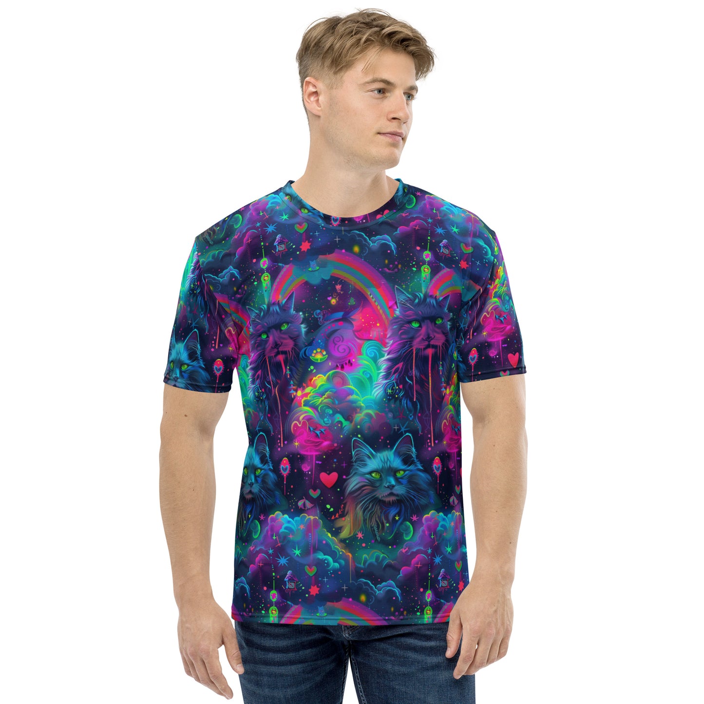 Feline Dreamland Men's t-shirt