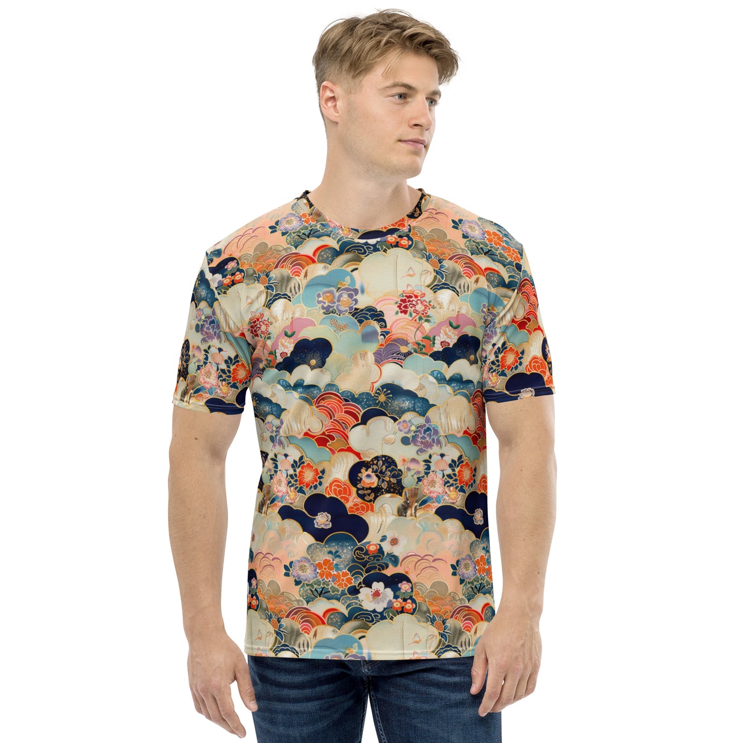 Chiyogami Waves Men's t-shirt