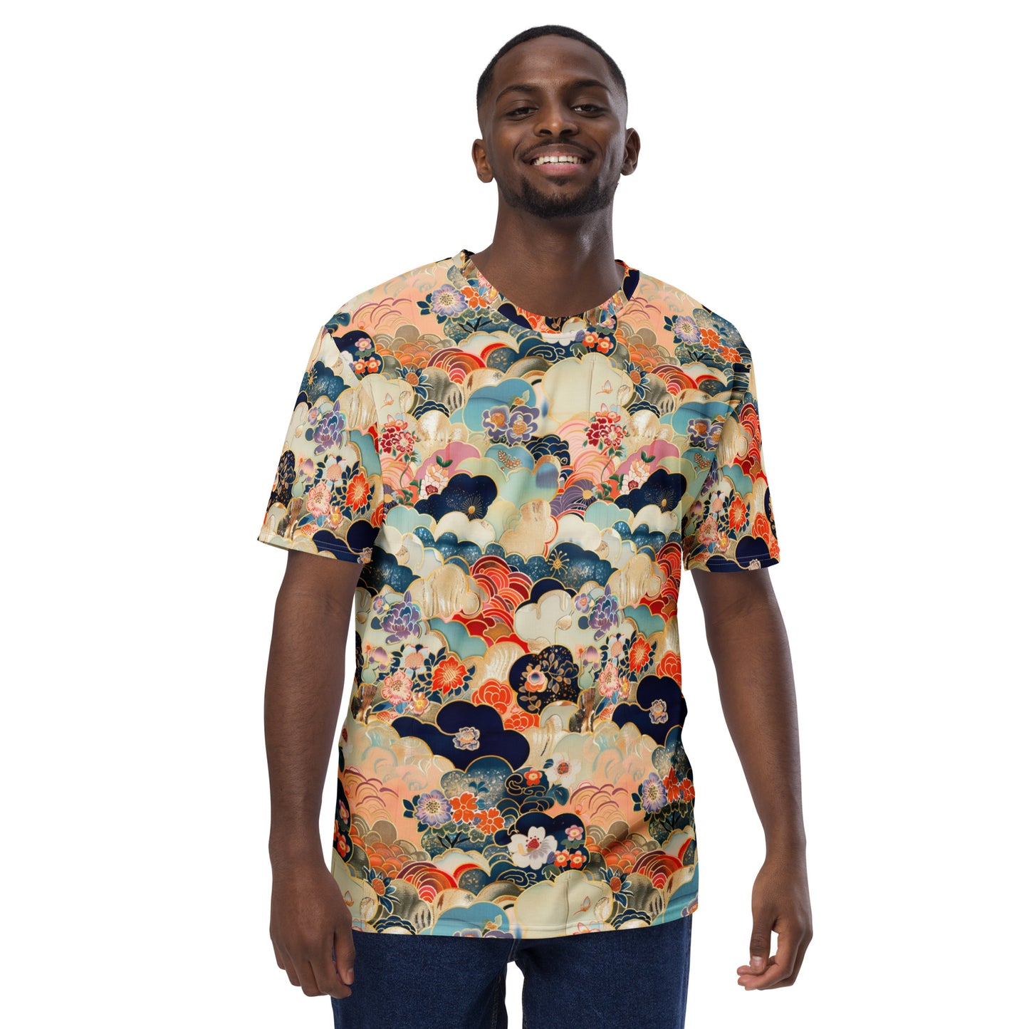Chiyogami Waves Men's t-shirt