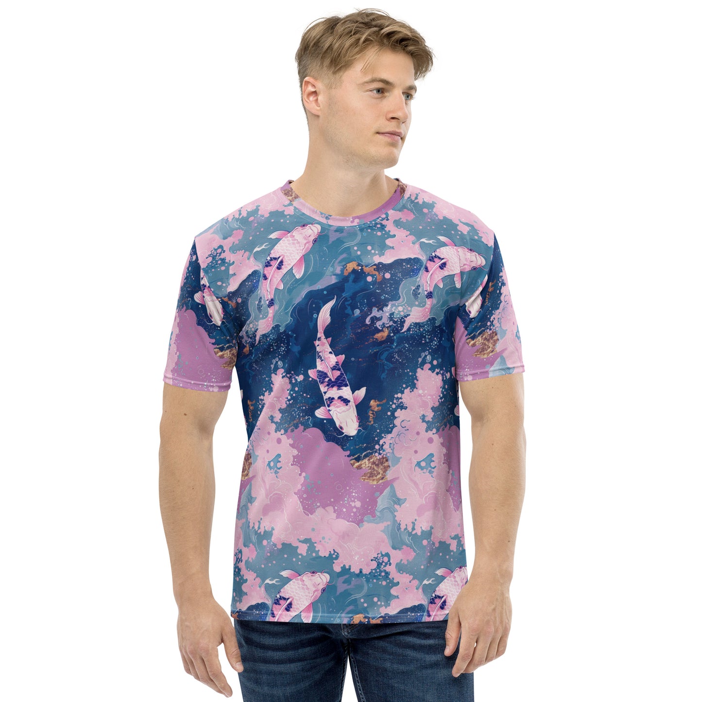 Playing Koi Men's t-shirt