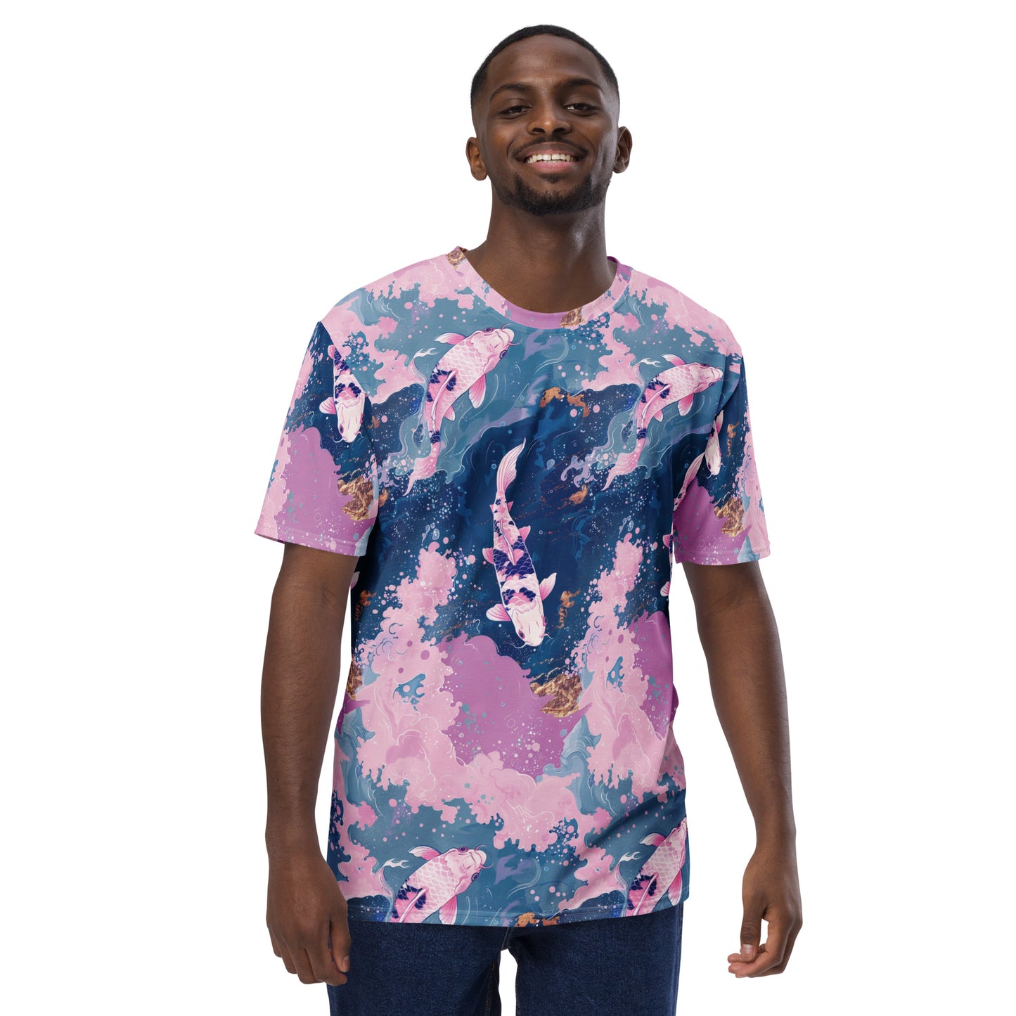 Playing Koi Men's t-shirt