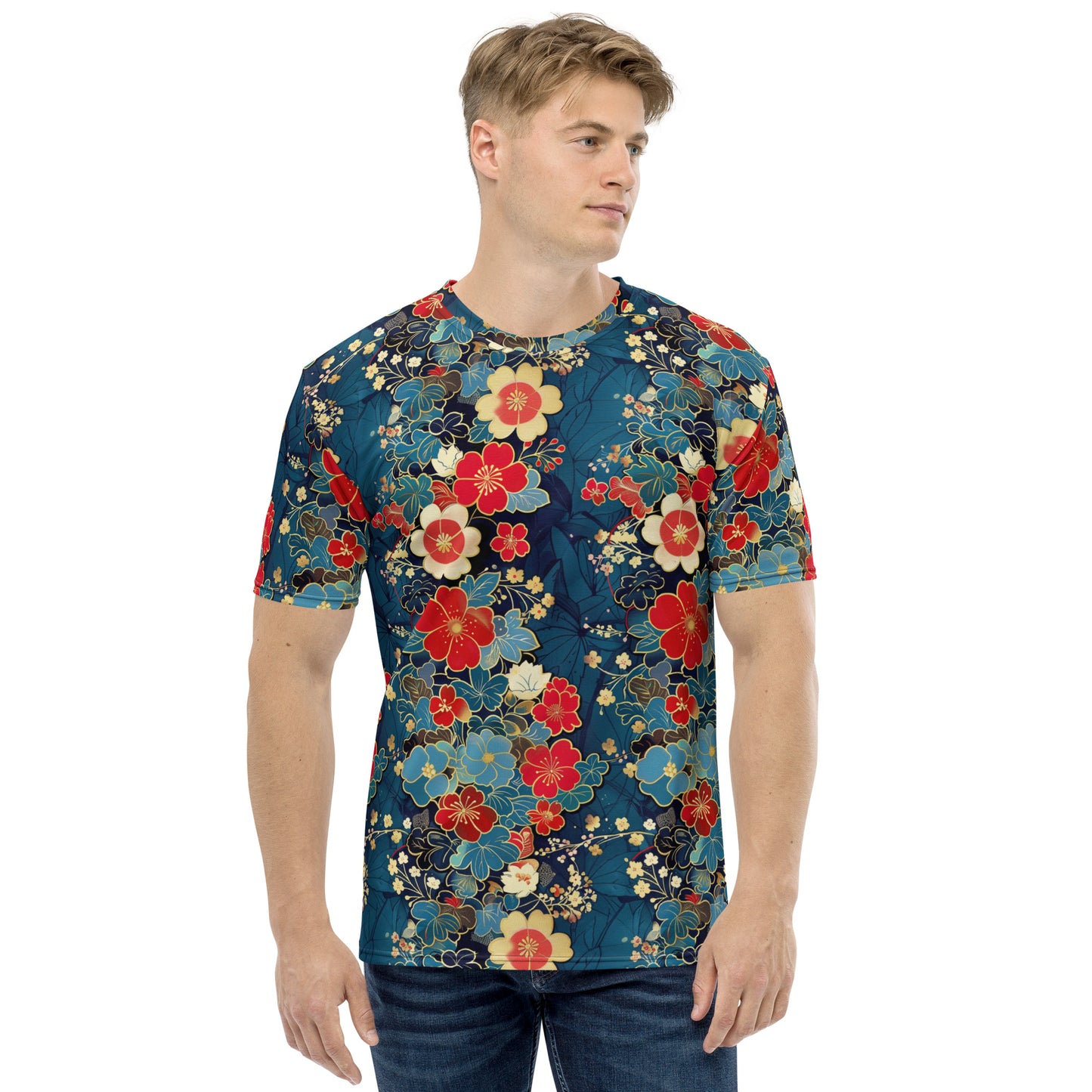 Chiyogami Navy Men's t-shirt