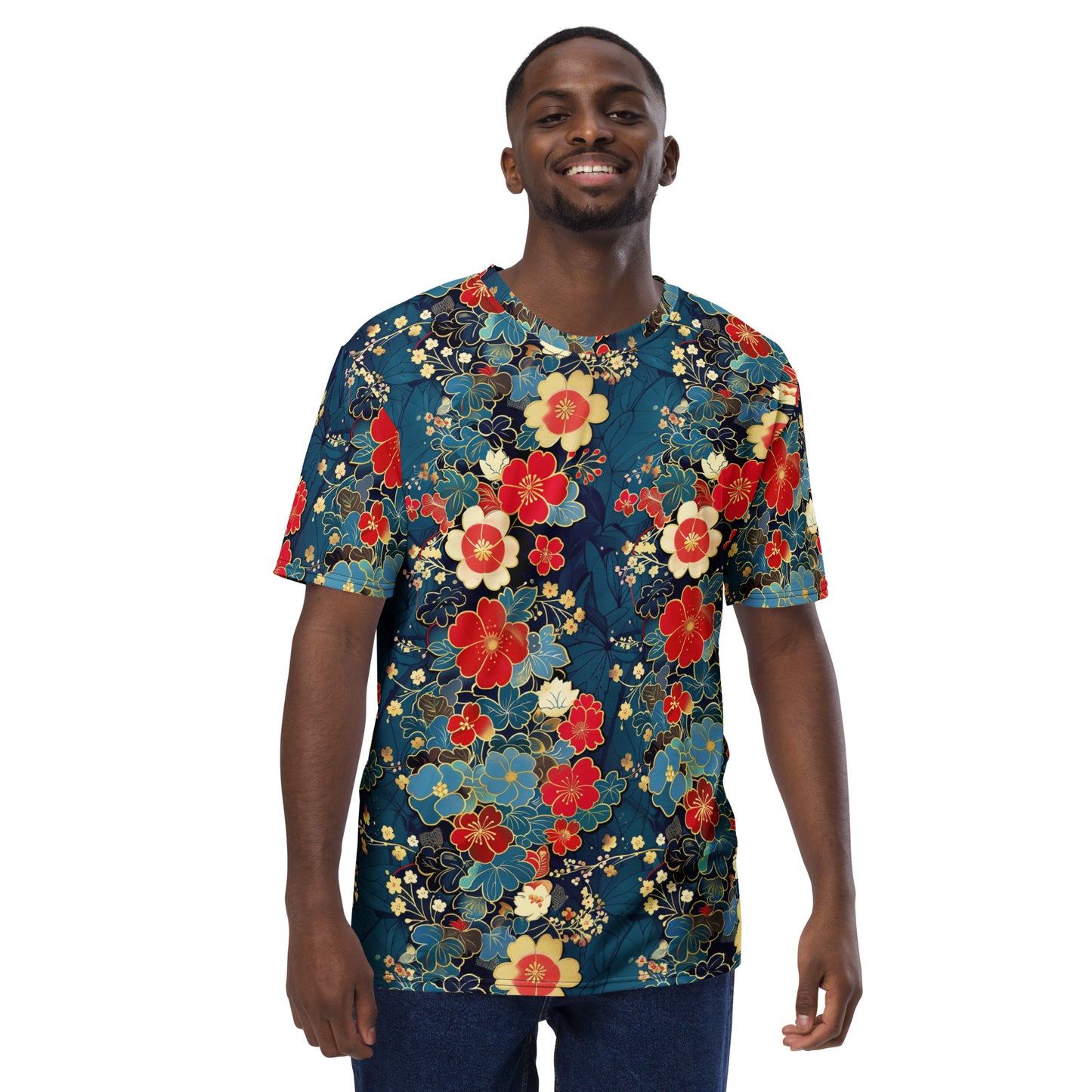 Chiyogami Navy Men's t-shirt