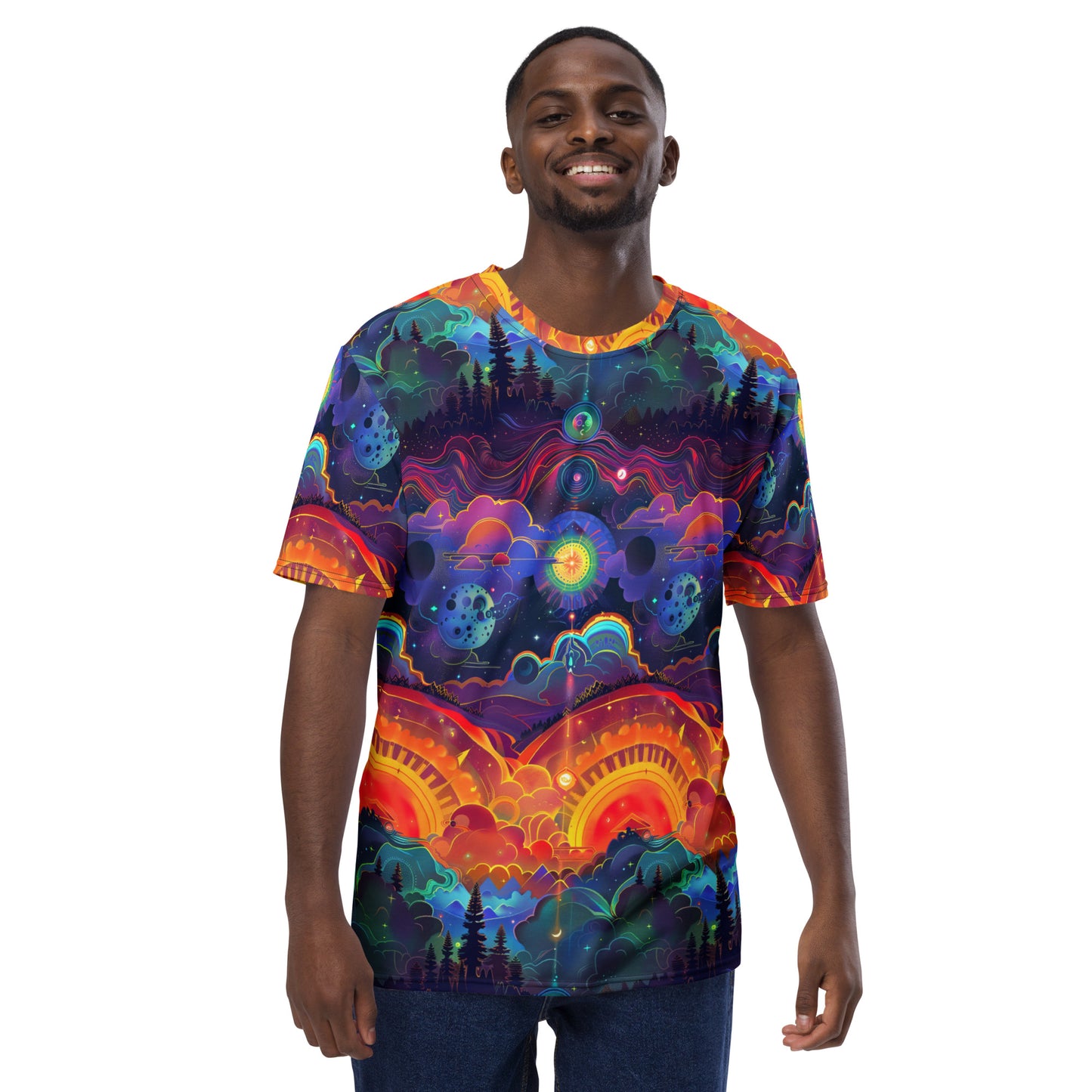 Rainbow Sunrise Men's t-shirt