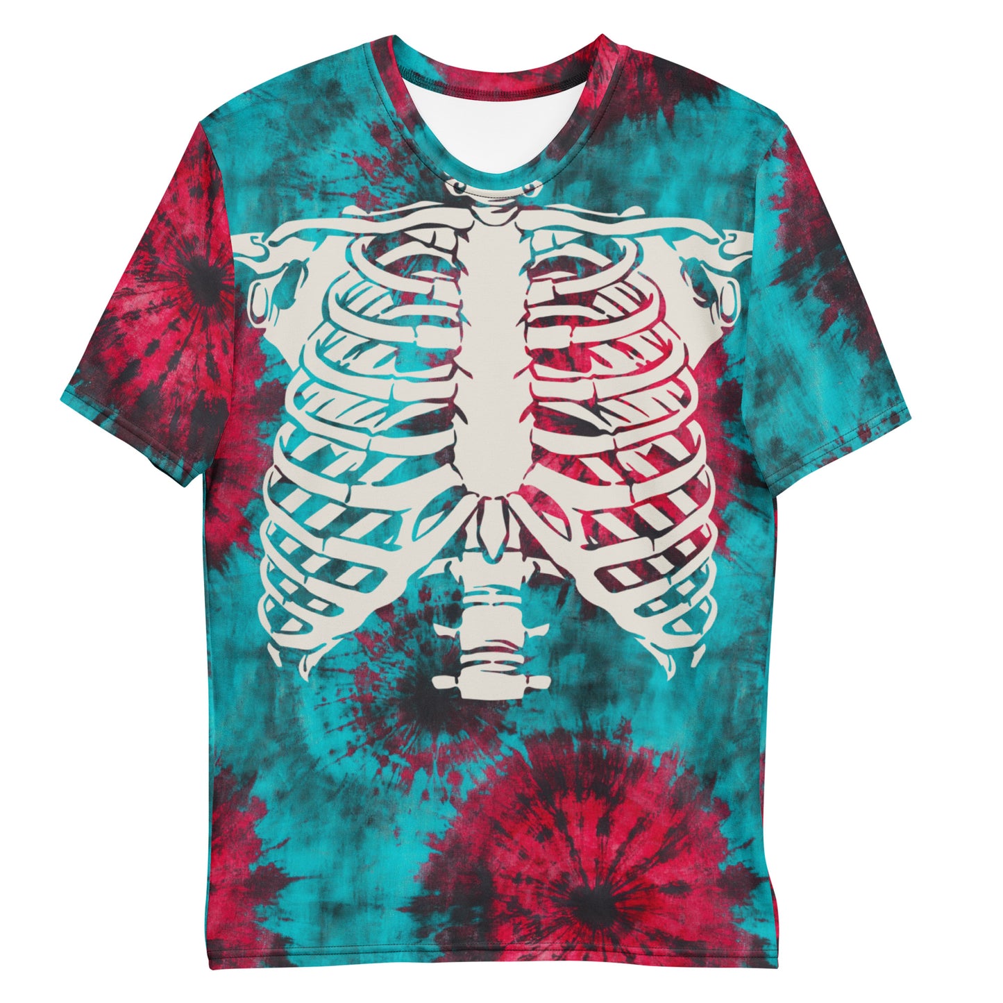 Teal Skeleton Halloween Men's t-shirt