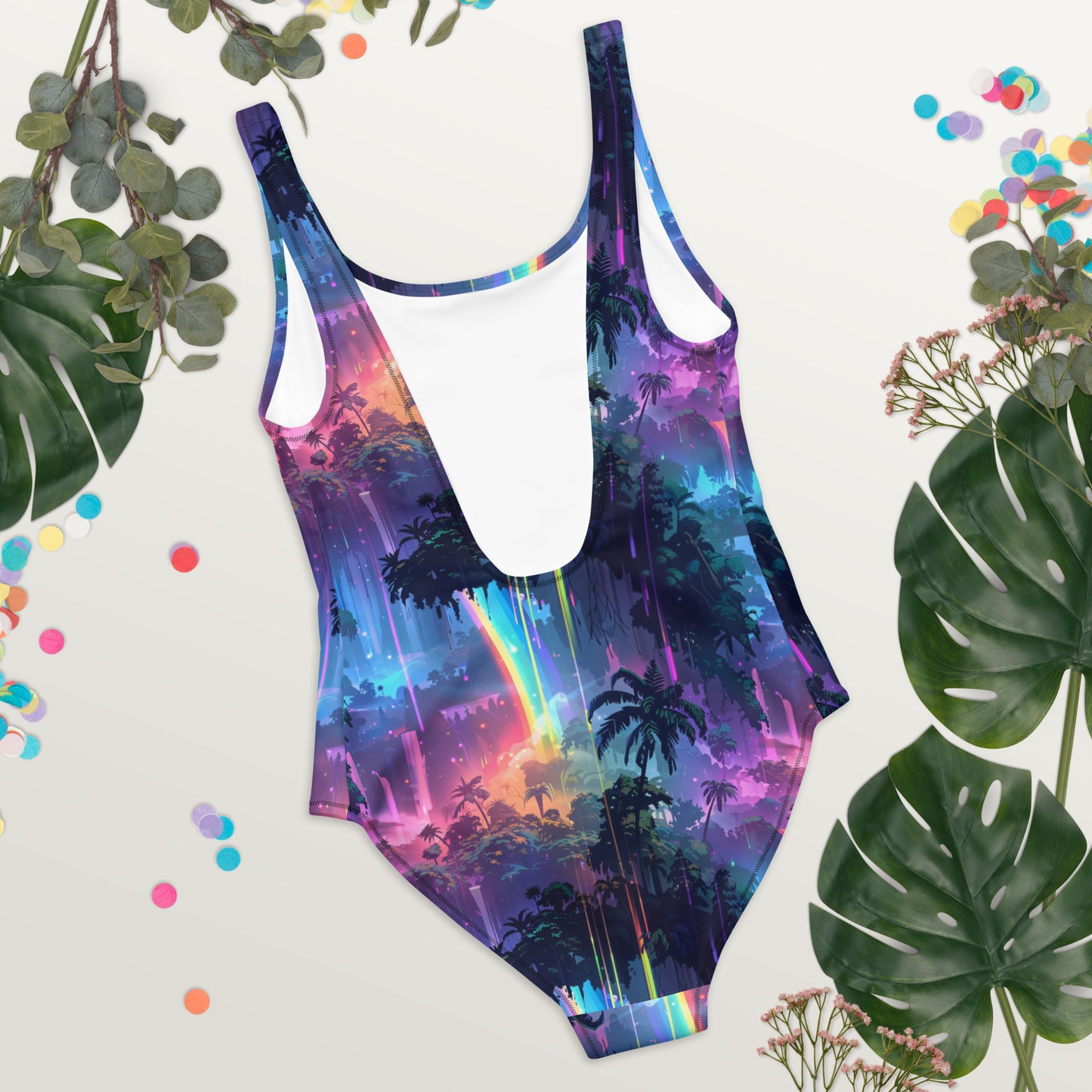 Waterfall Reflections One-Piece Swimsuit