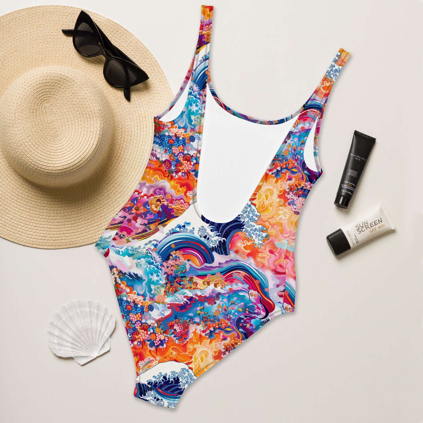 Wave Rider One-Piece Swimsuit