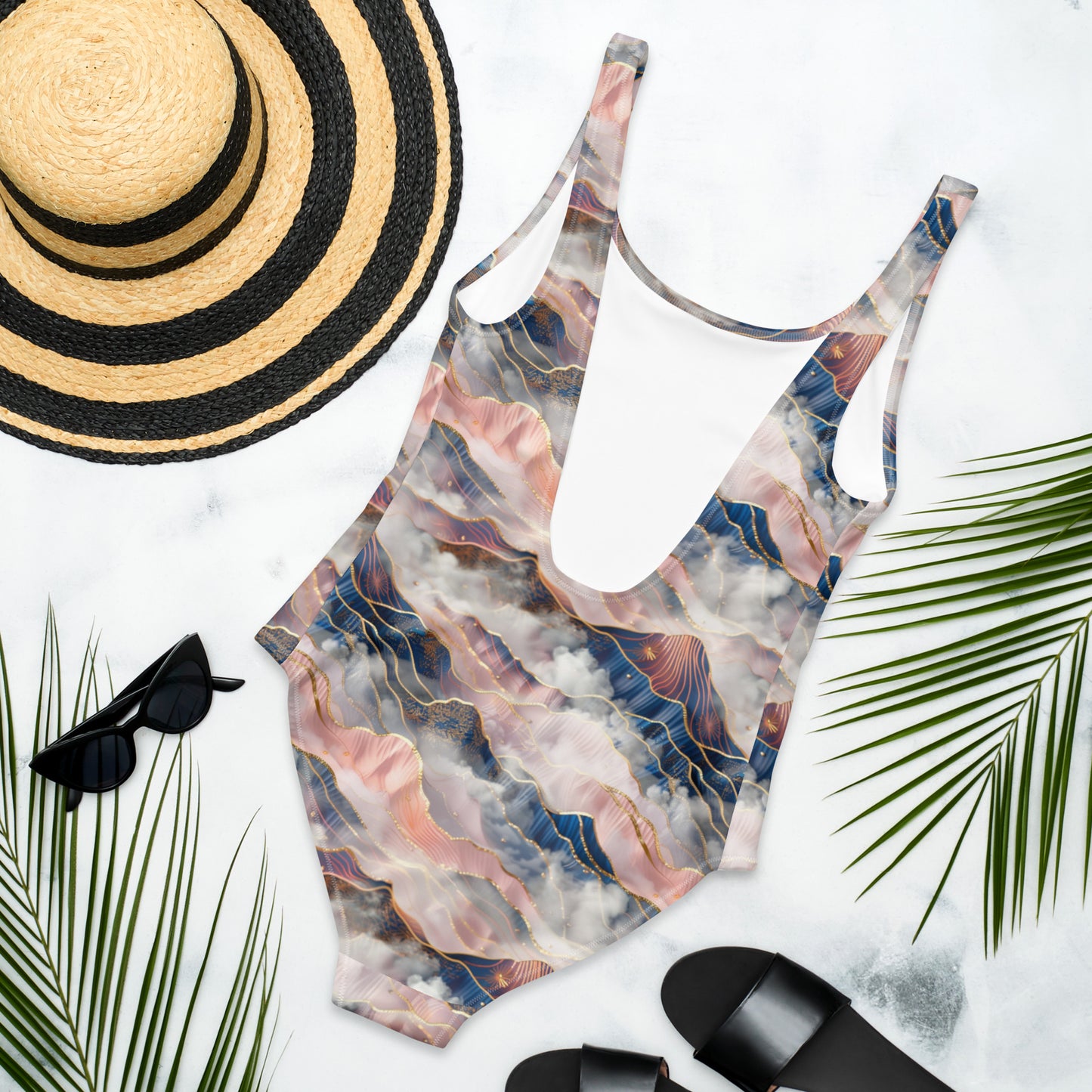 Cloudy Peaks One-Piece Swimsuit