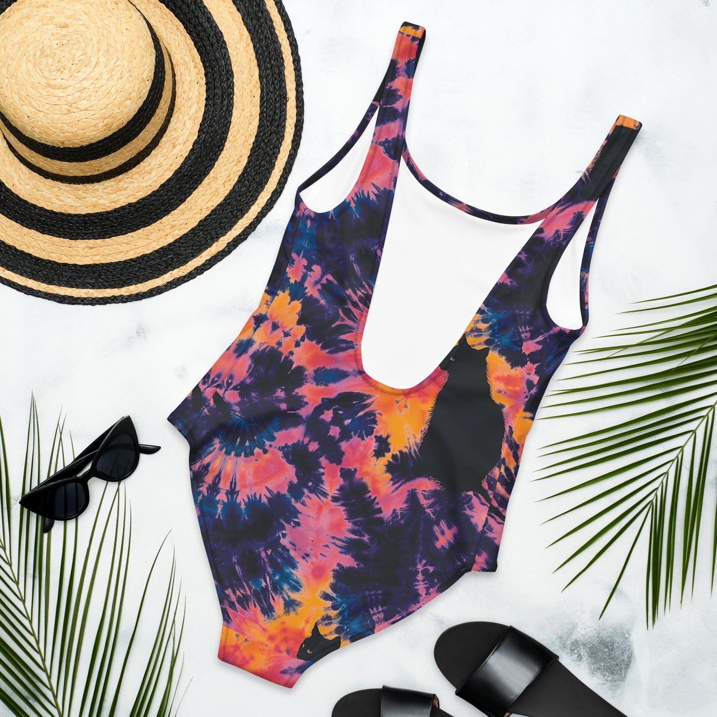 Blueberry Ripple One-Piece Swimsuit