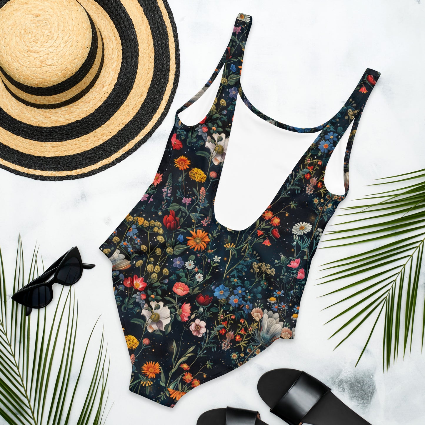 Astral Bloomscape One-Piece Swimsuit