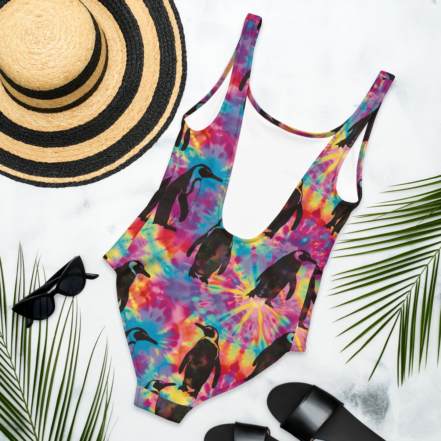 Penguin Rave One-Piece Swimsuit