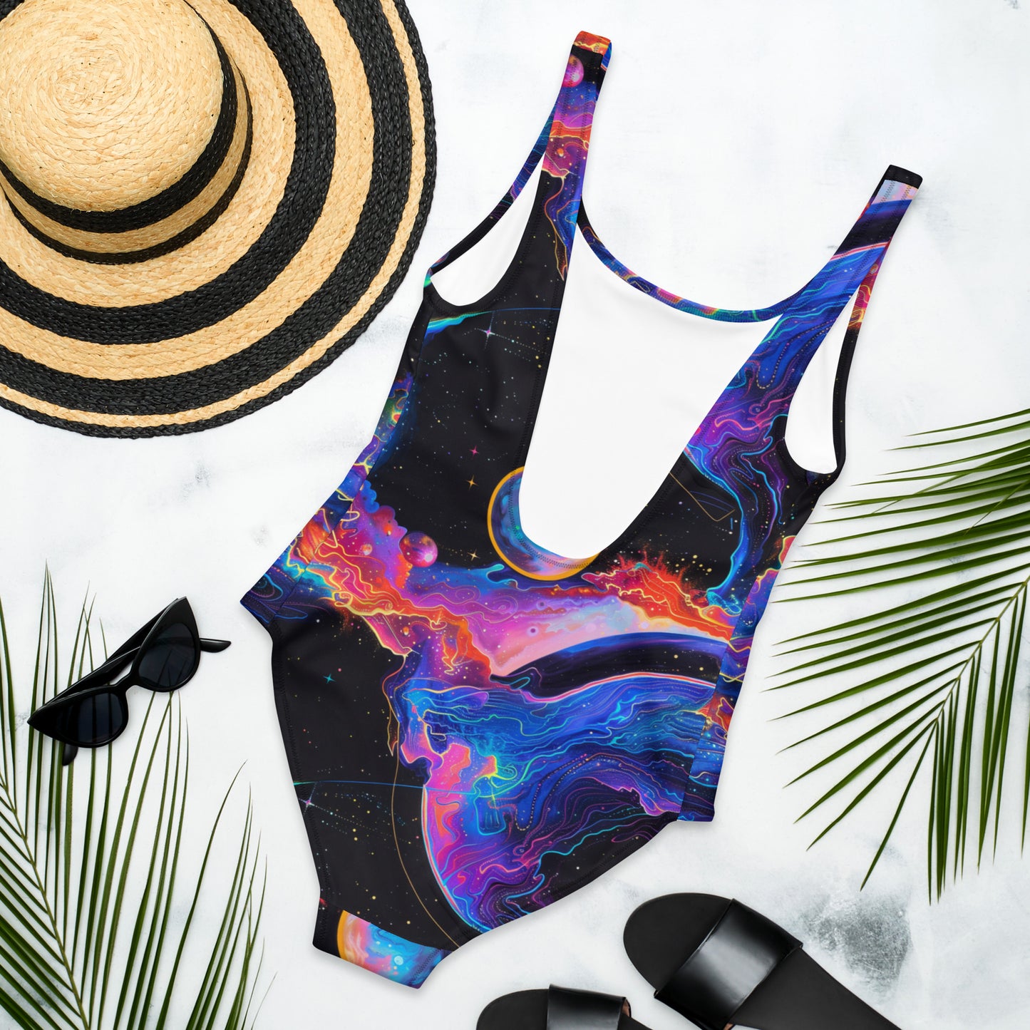 Planetary Highway One-Piece Swimsuit