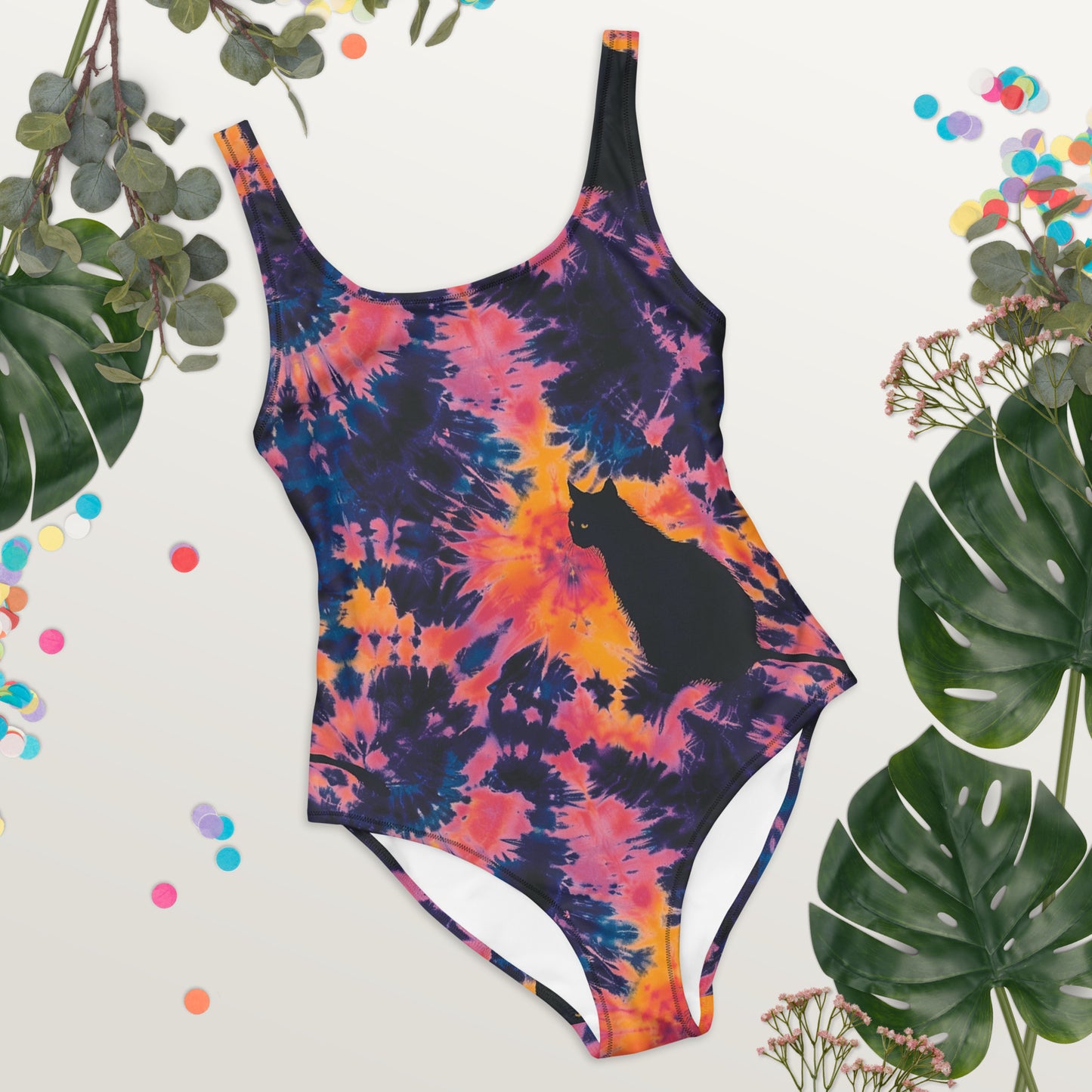 Blueberry Ripple One-Piece Swimsuit