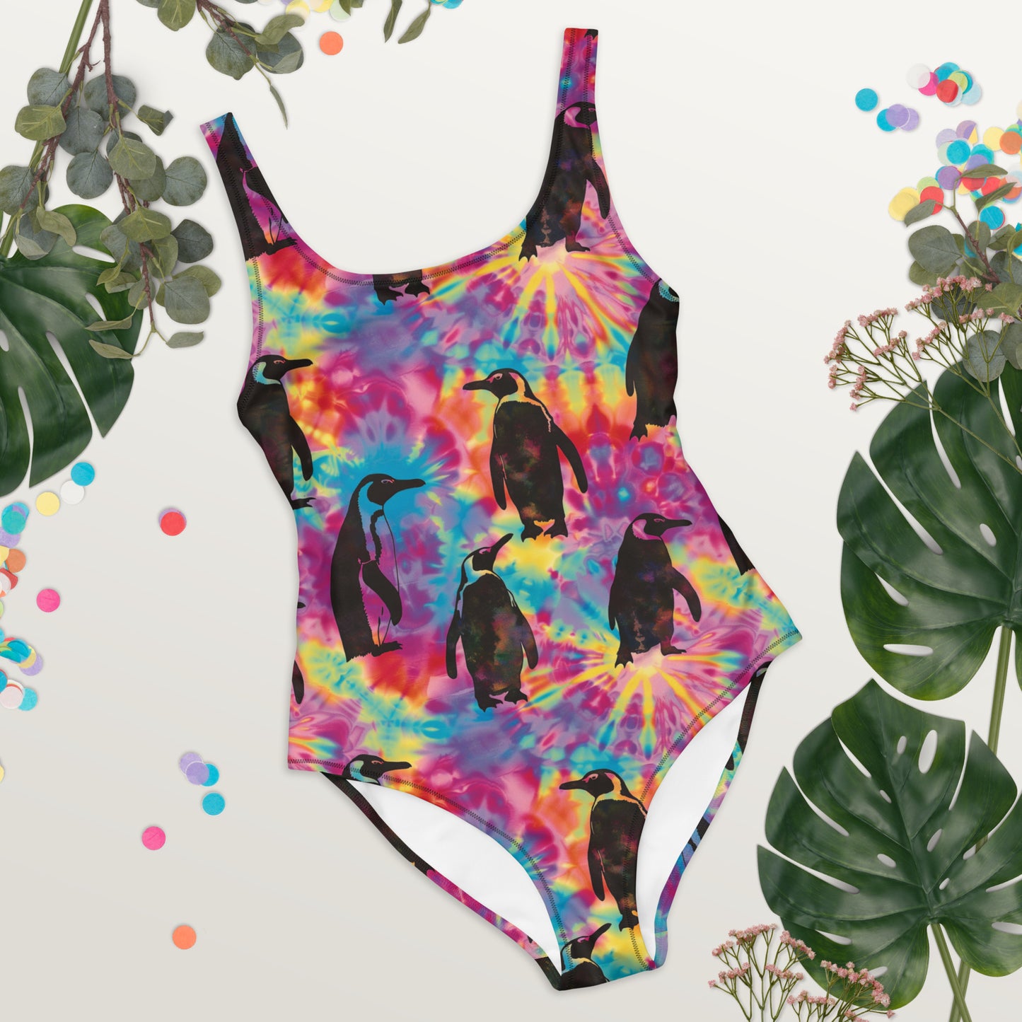 Penguin Rave One-Piece Swimsuit