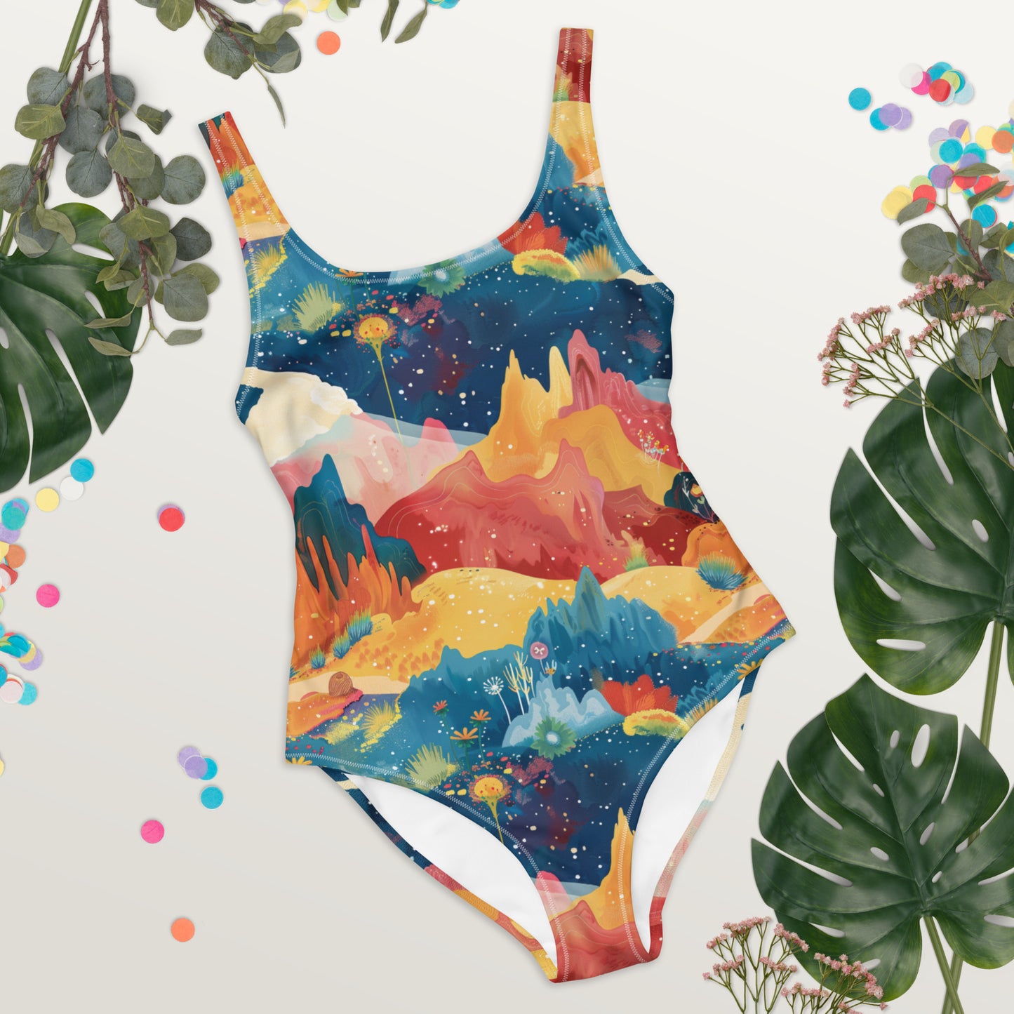 Autumn Whispers One-Piece Swimsuit