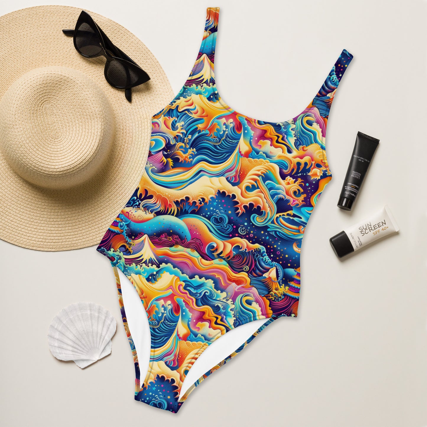 Ocean Blaze One-Piece Swimsuit