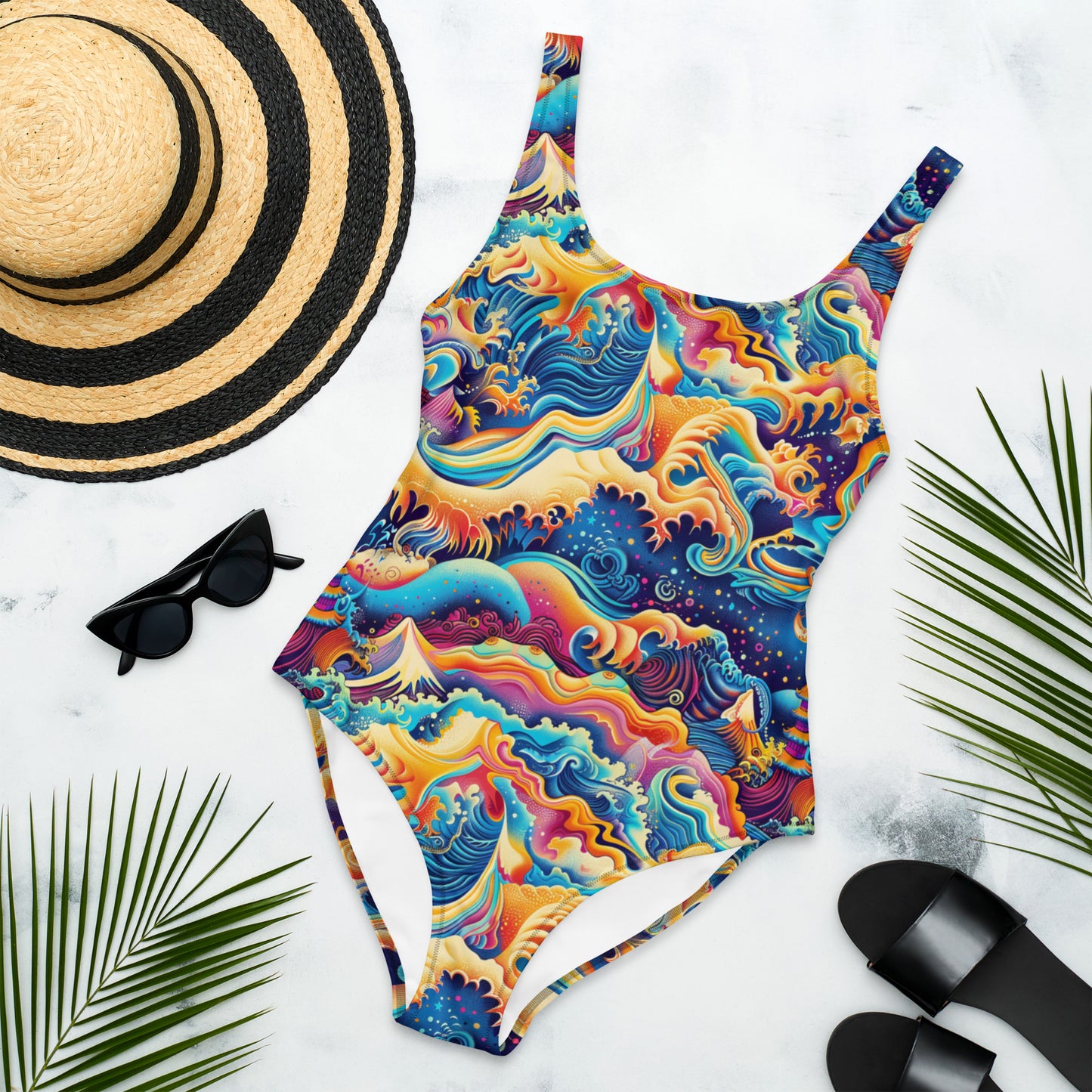 Ocean Blaze One-Piece Swimsuit