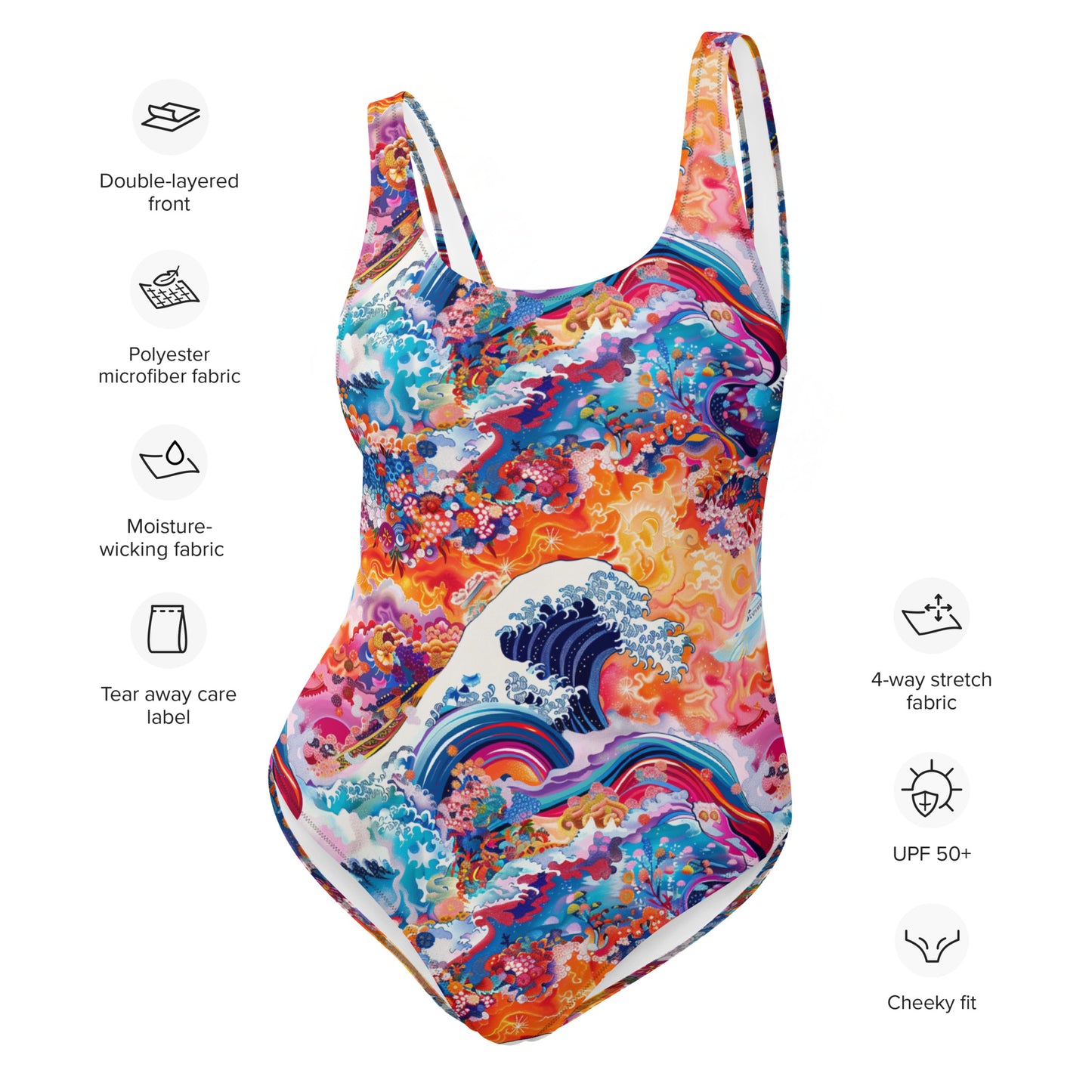 Wave Rider One-Piece Swimsuit