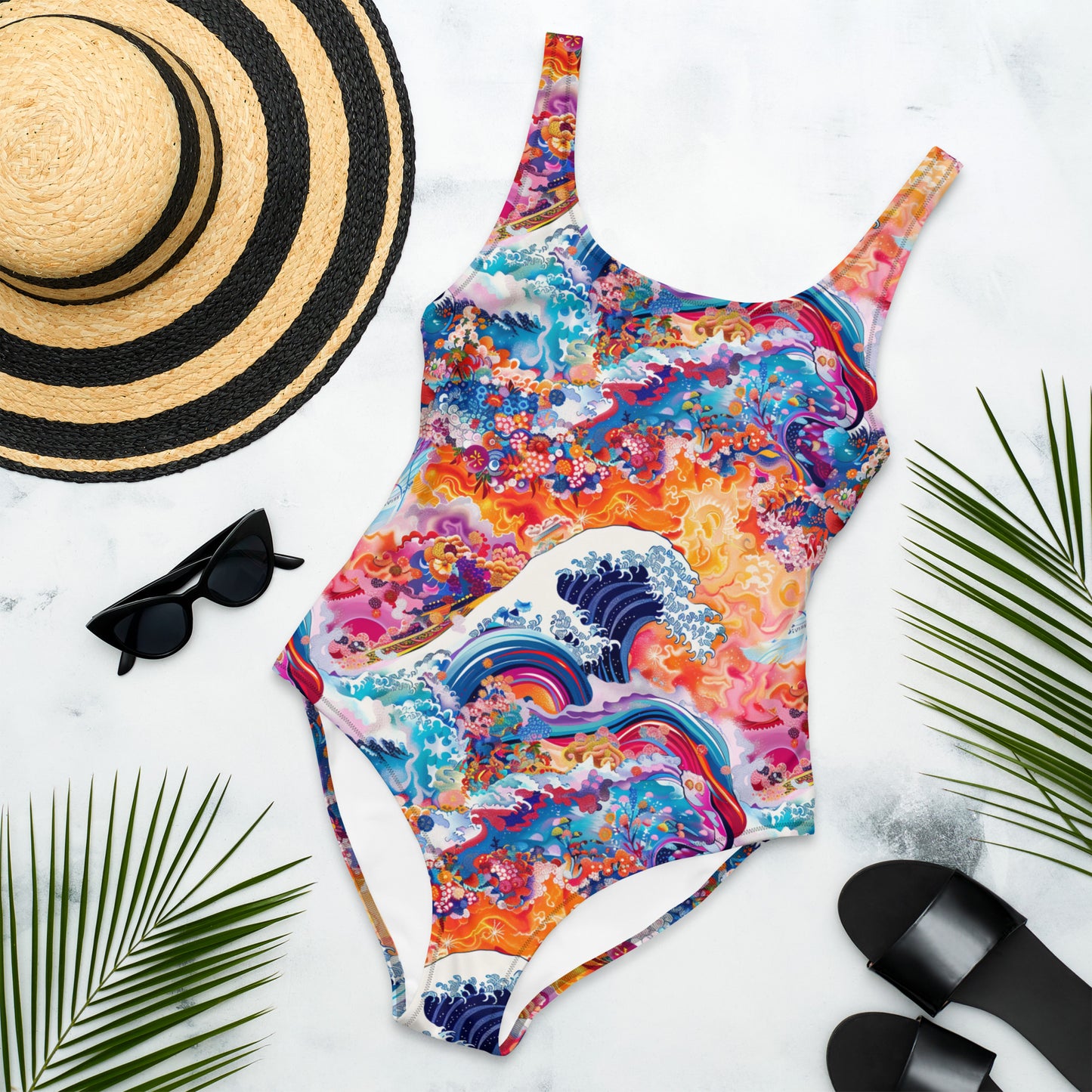 Wave Rider One-Piece Swimsuit