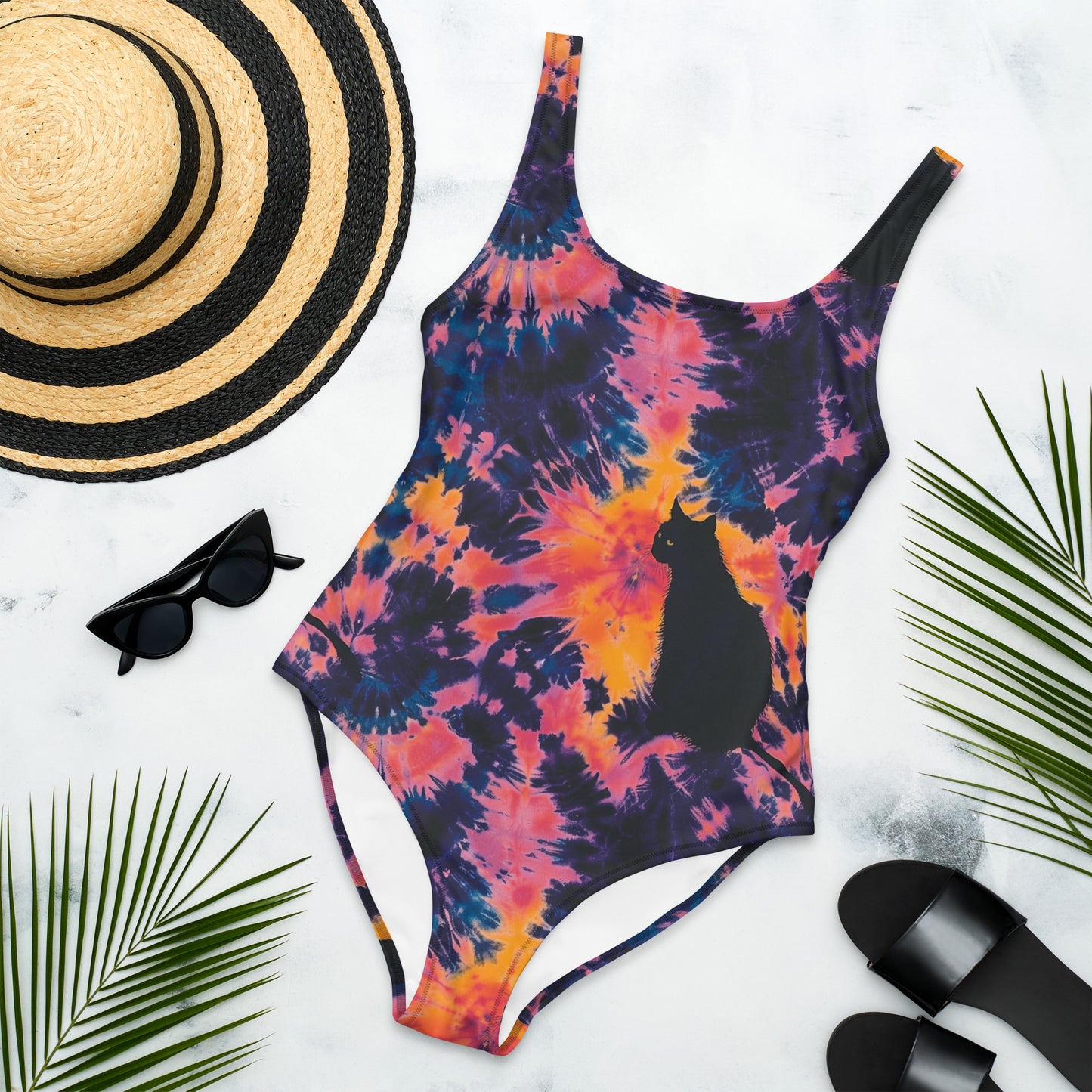 Blueberry Ripple One-Piece Swimsuit