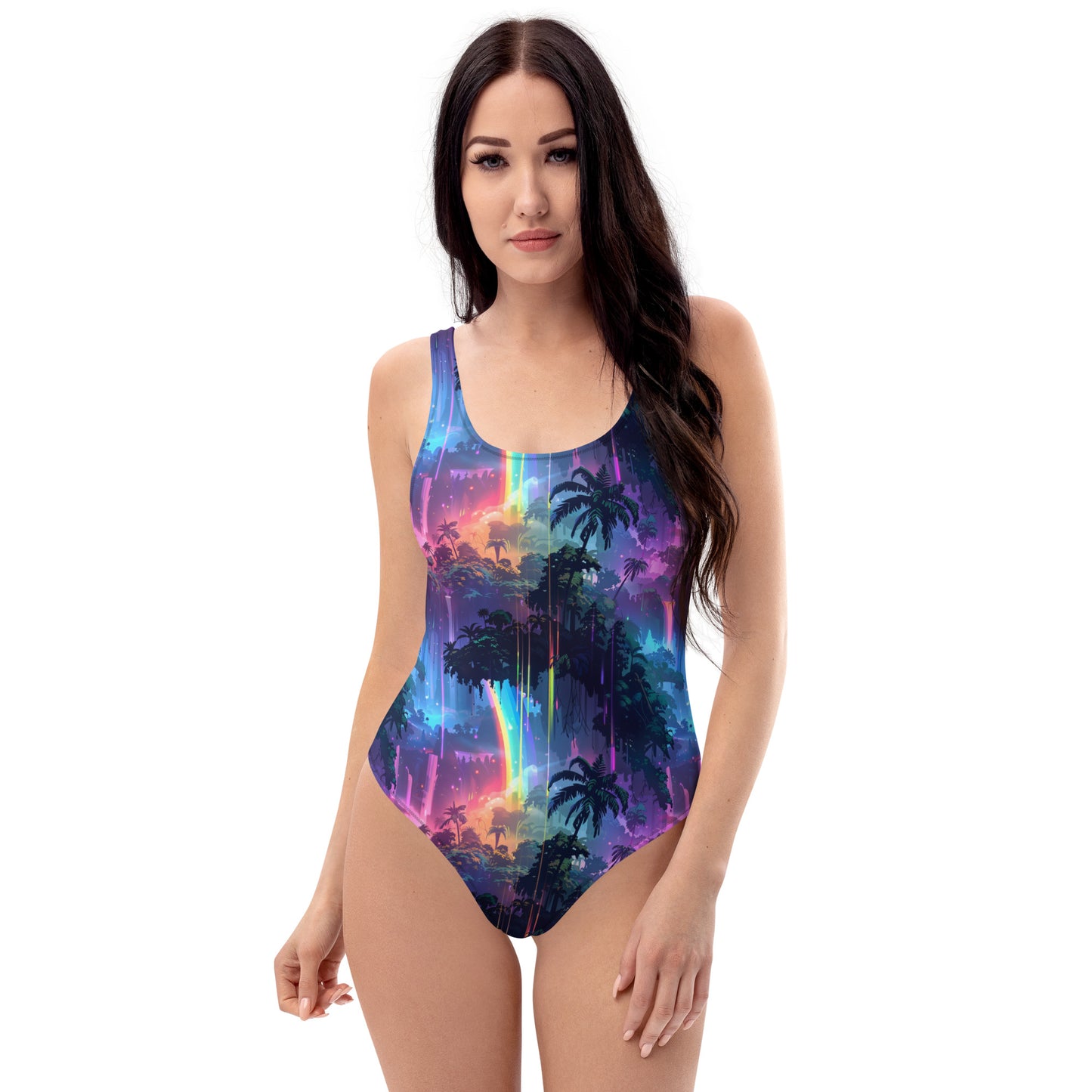 Waterfall Reflections One-Piece Swimsuit