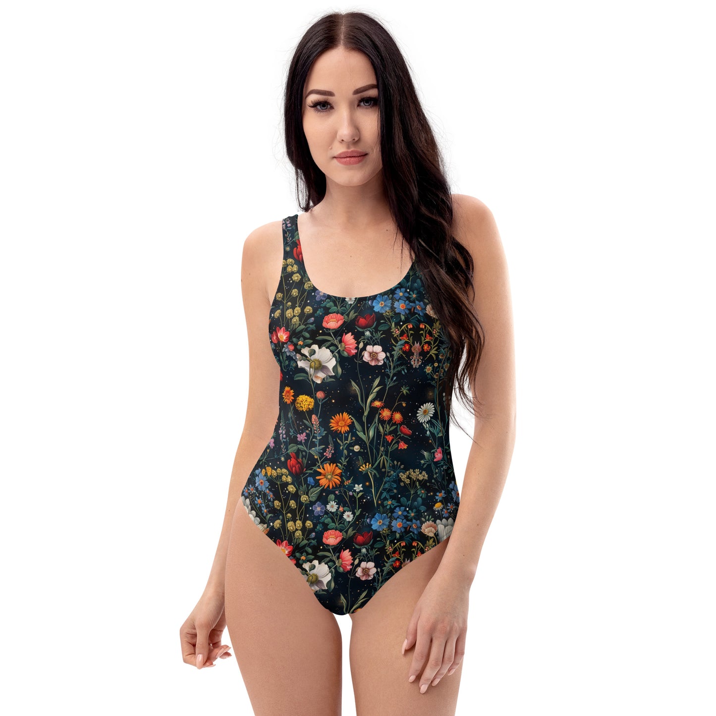 Astral Bloomscape One-Piece Swimsuit