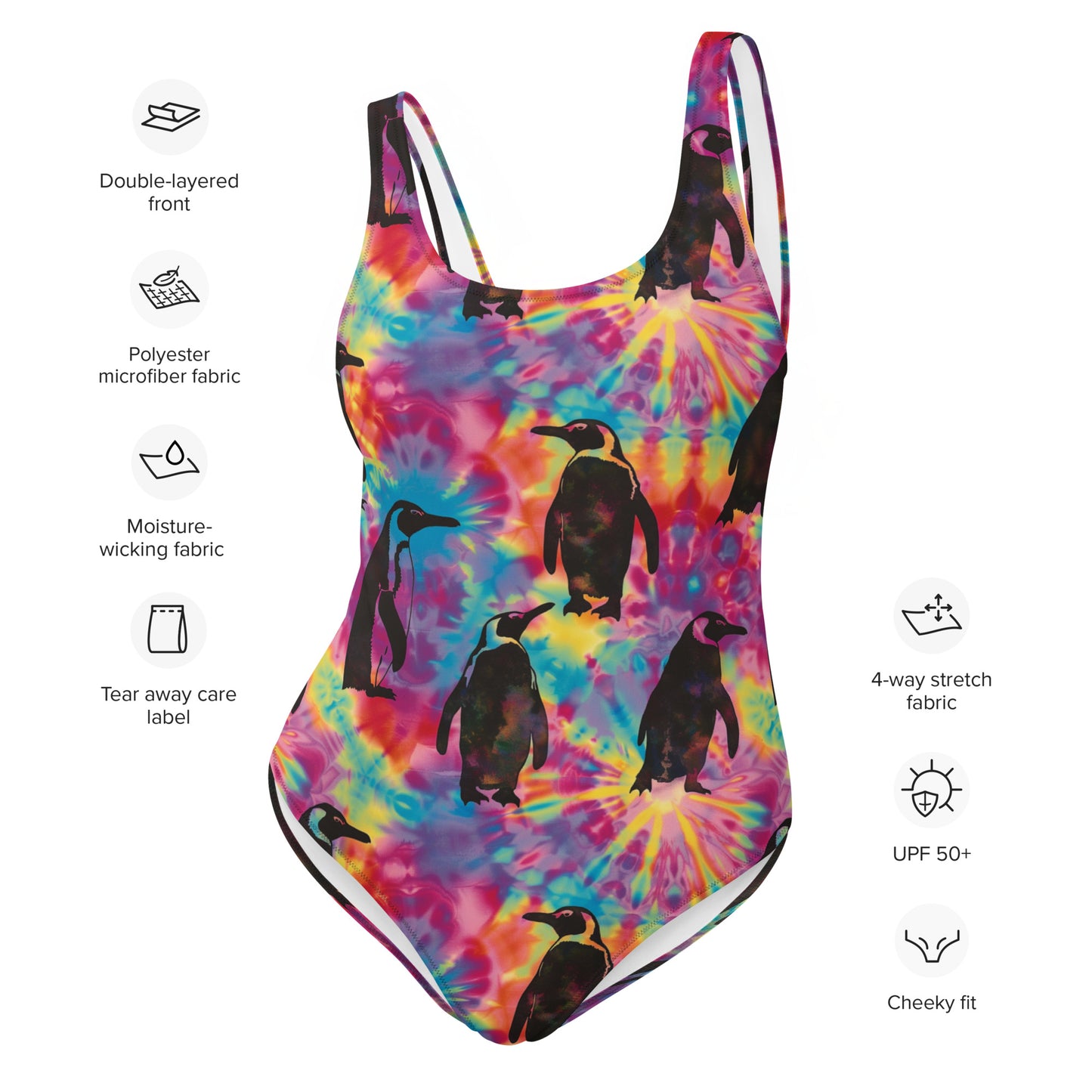 Penguin Rave One-Piece Swimsuit