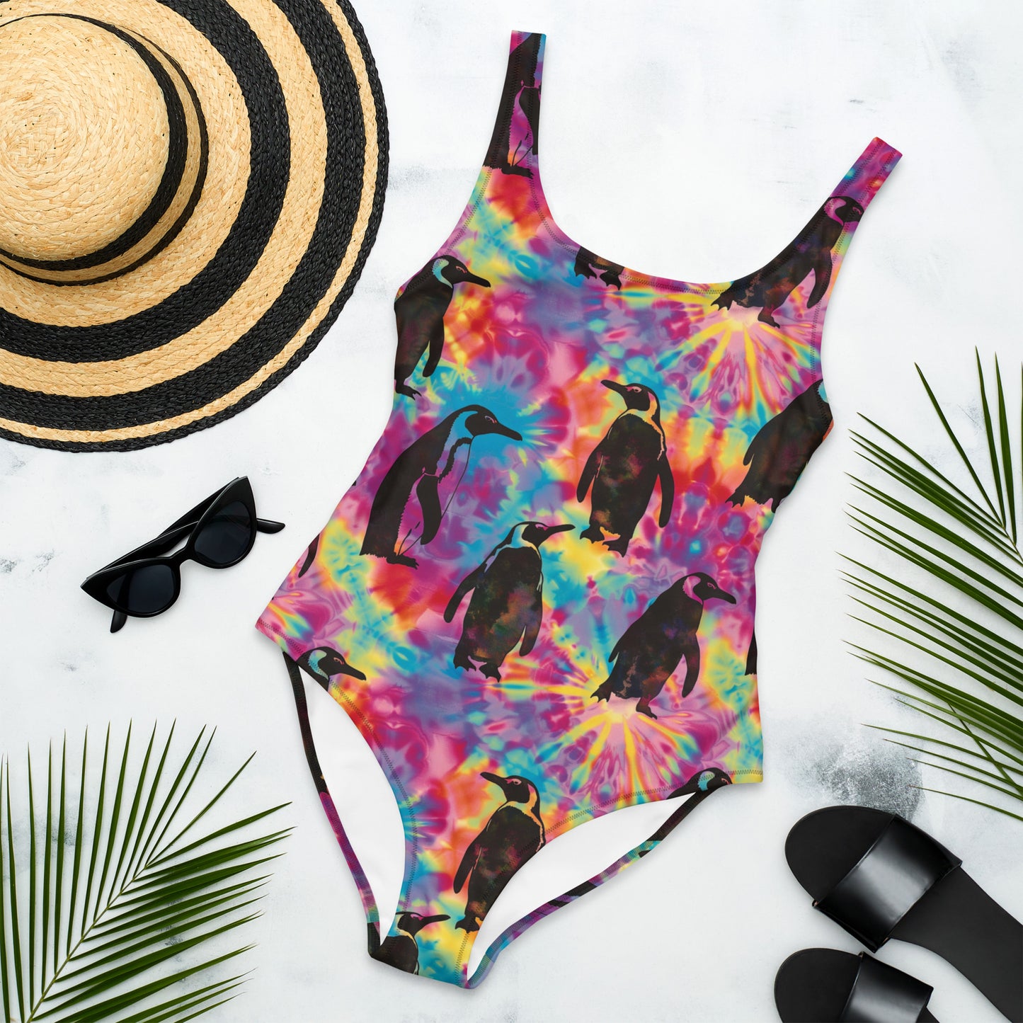 Penguin Rave One-Piece Swimsuit