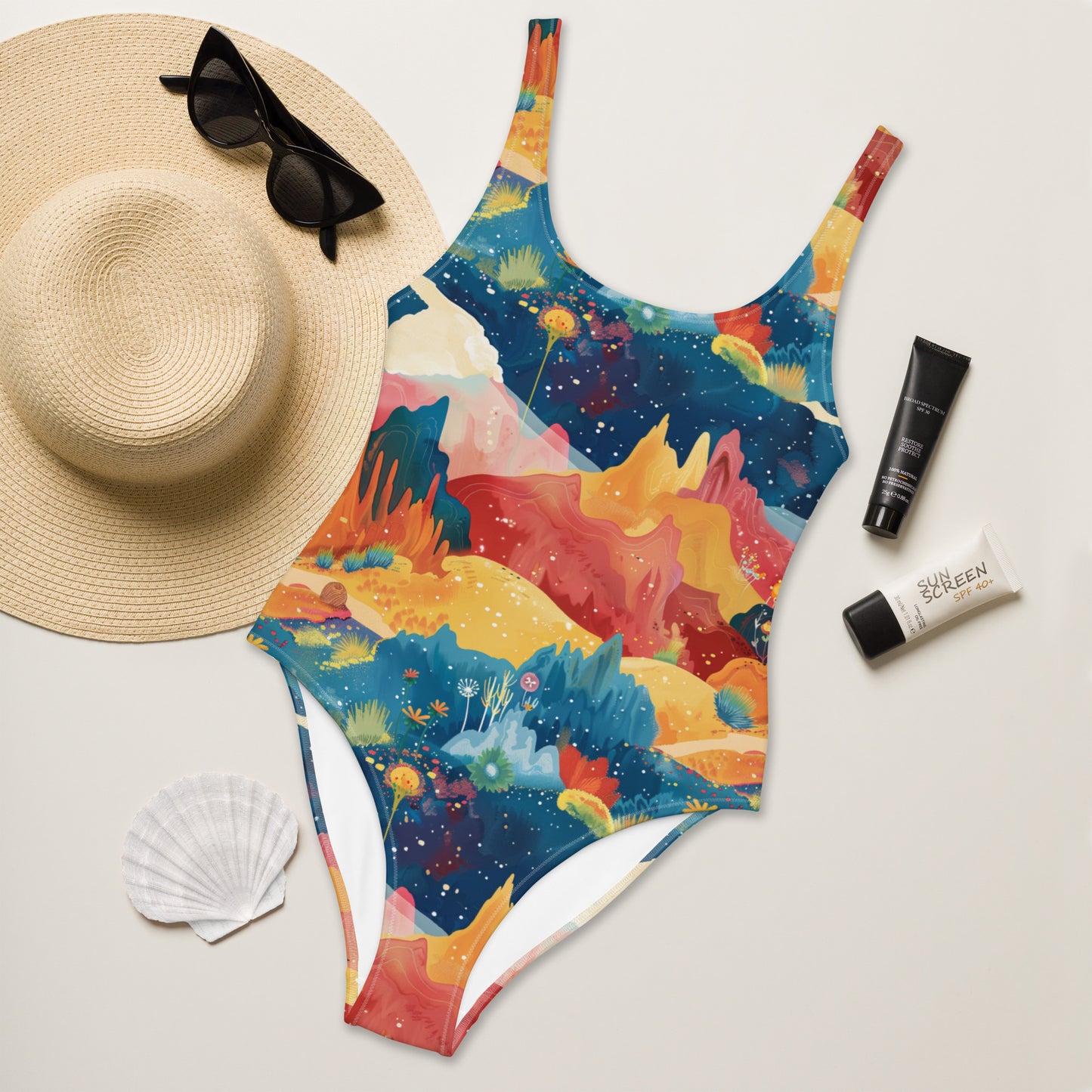 Autumn Whispers One-Piece Swimsuit