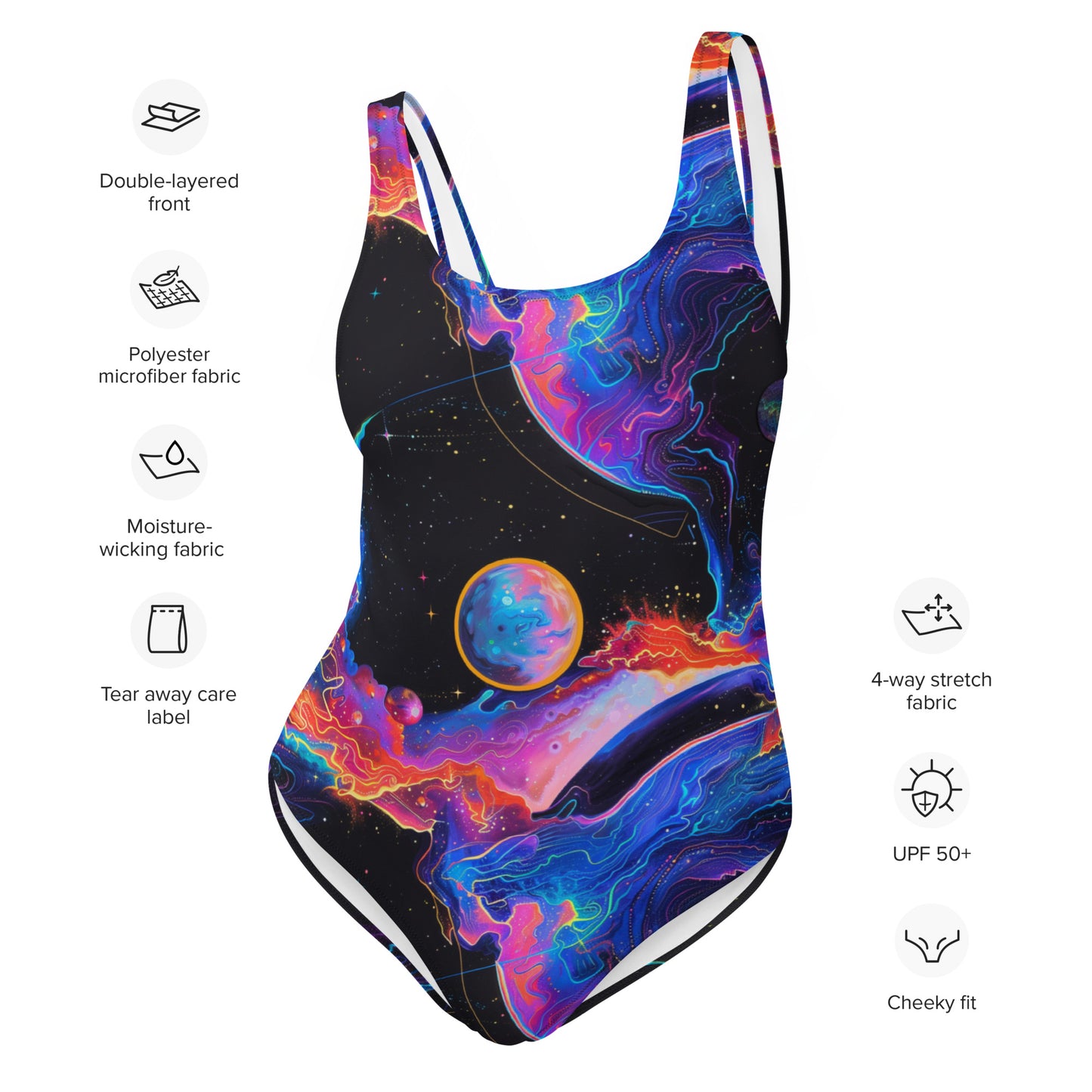 Planetary Highway One-Piece Swimsuit