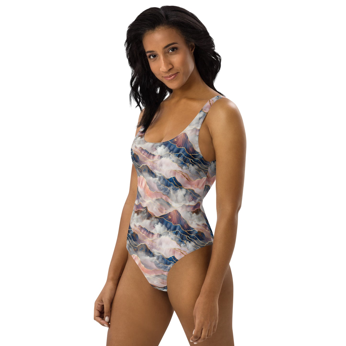 Cloudy Peaks One-Piece Swimsuit