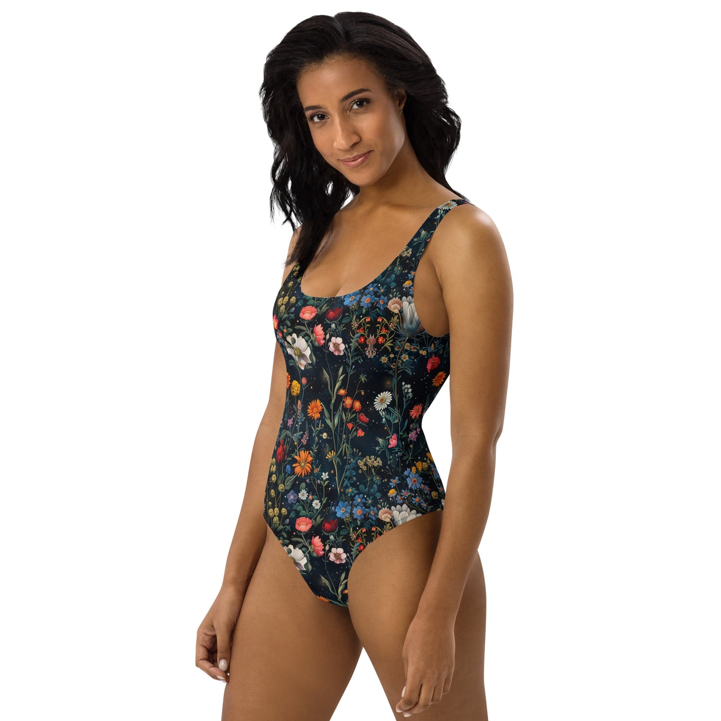 Astral Bloomscape One-Piece Swimsuit