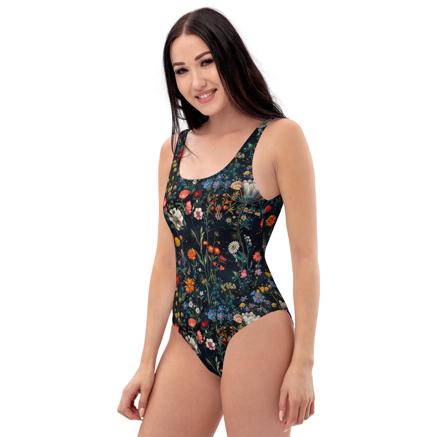 Astral Bloomscape One-Piece Swimsuit