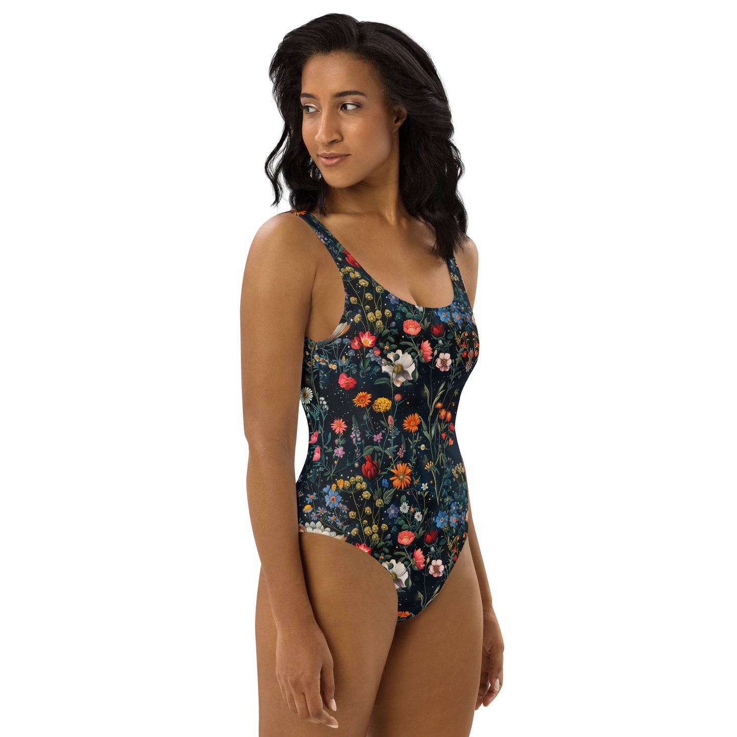 Astral Bloomscape One-Piece Swimsuit